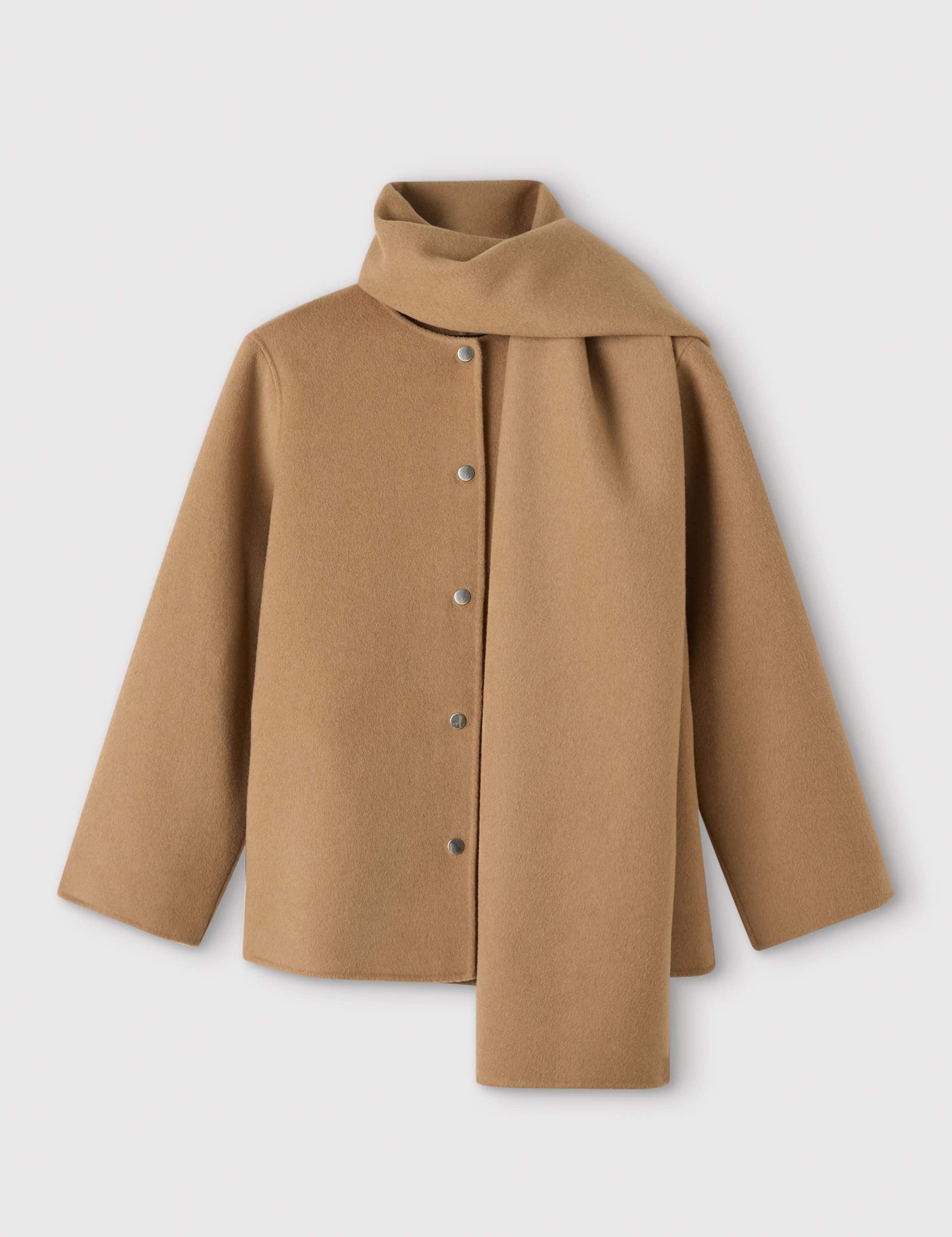 Double Faced Wool Trench Coat 2 of 7