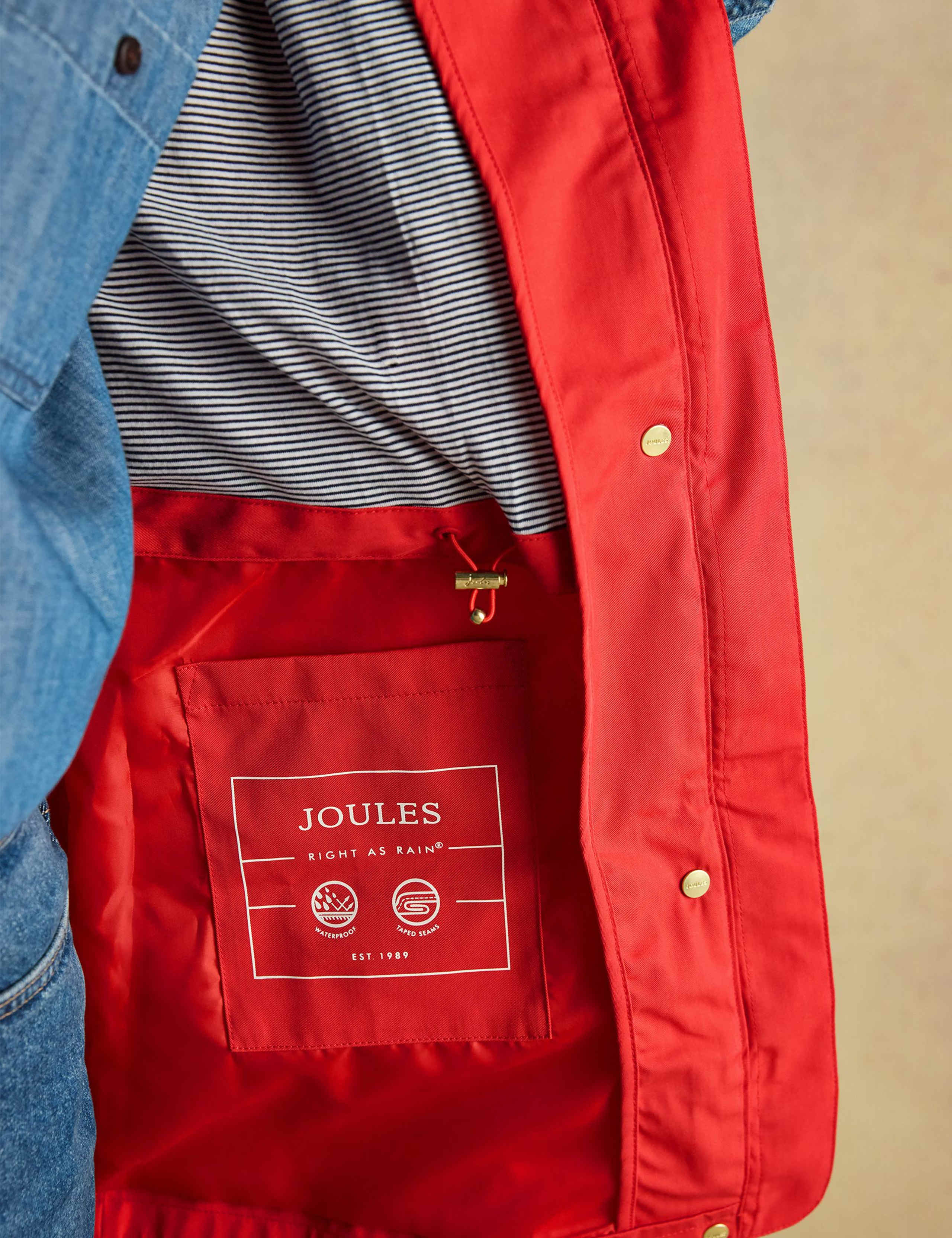 Cotton Rich Waterproof Hooded Raincoat 9 of 11