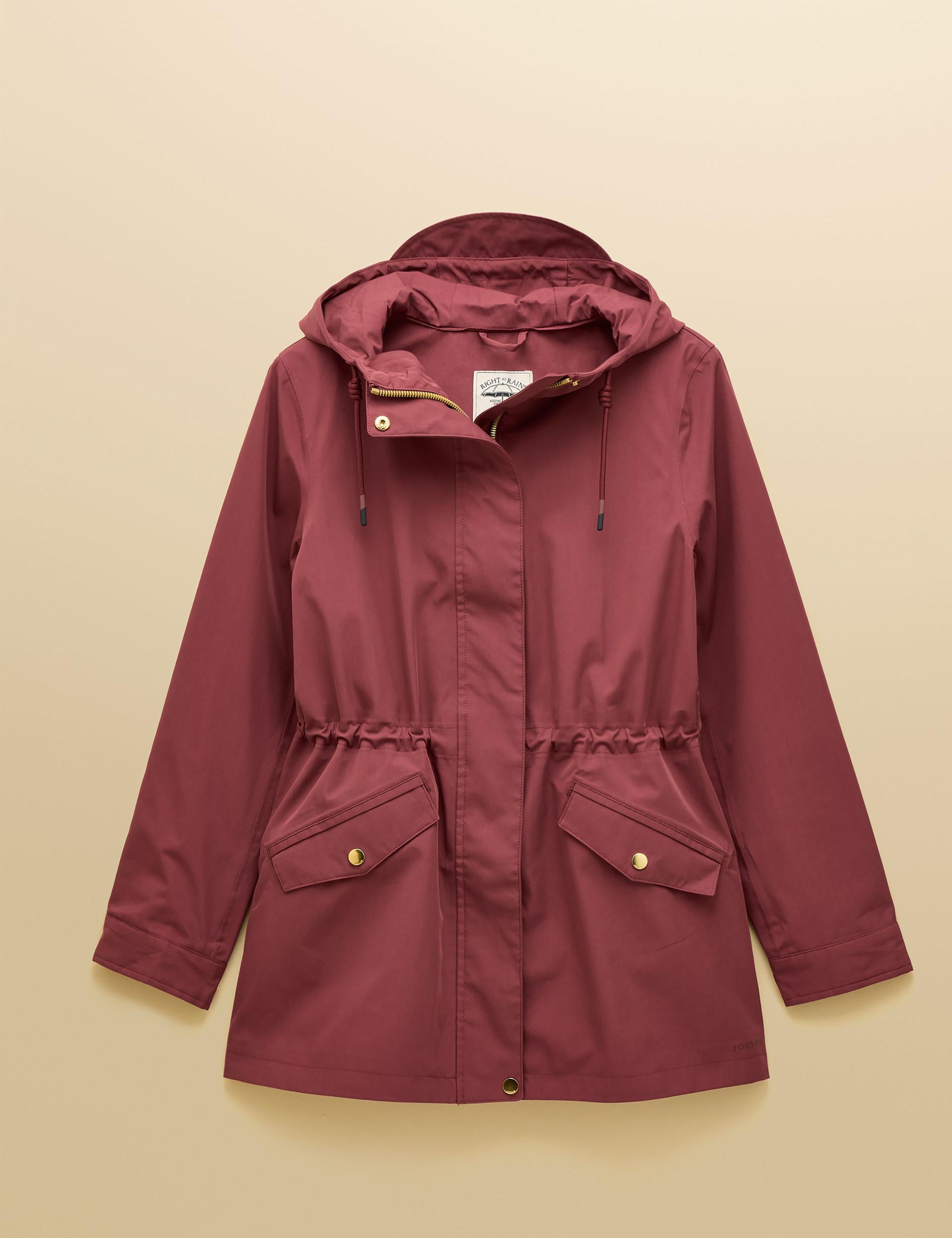 Cotton Rich Waterproof Hooded Raincoat 2 of 10