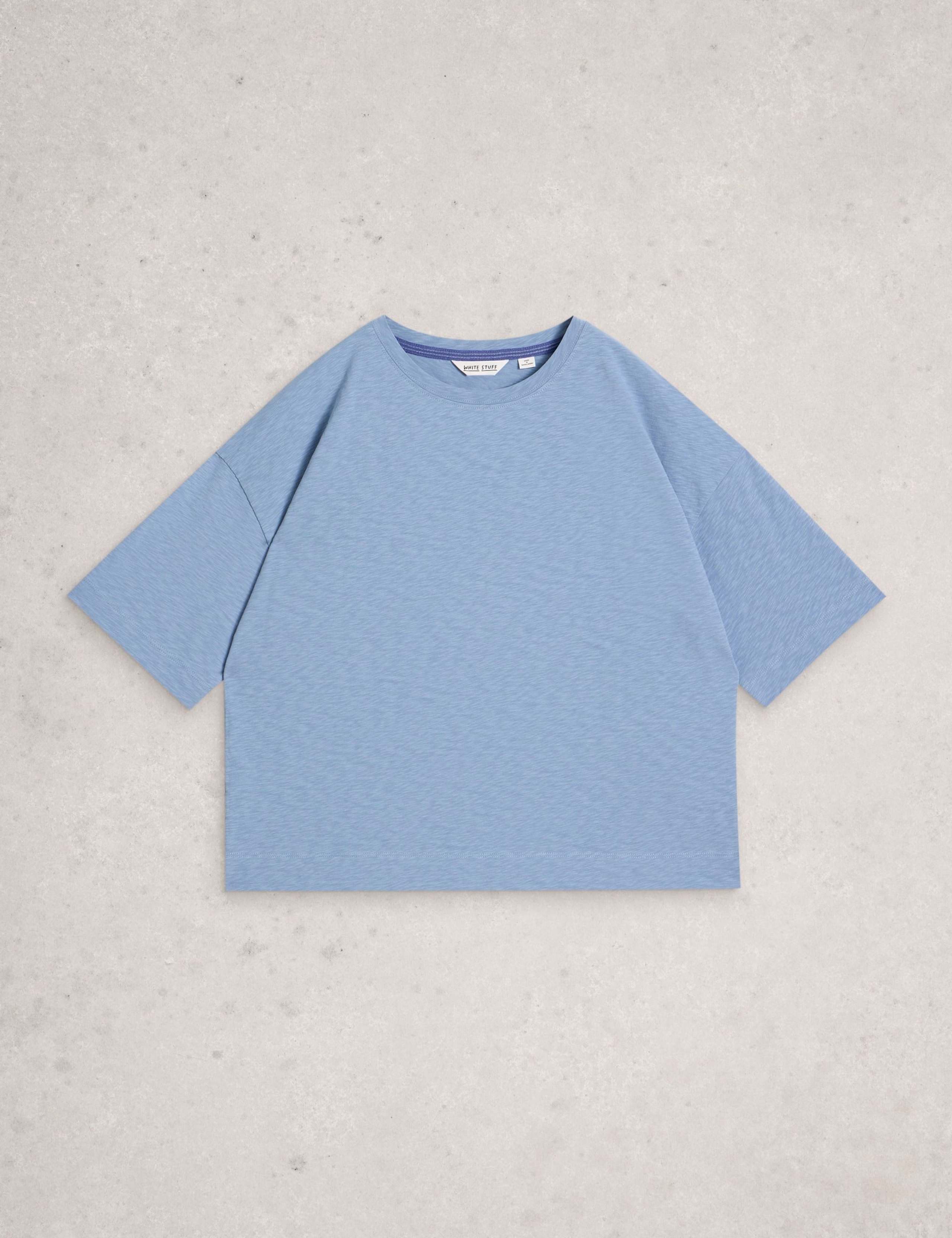 Pure Cotton Crew Neck T-Shirt 2 of 6