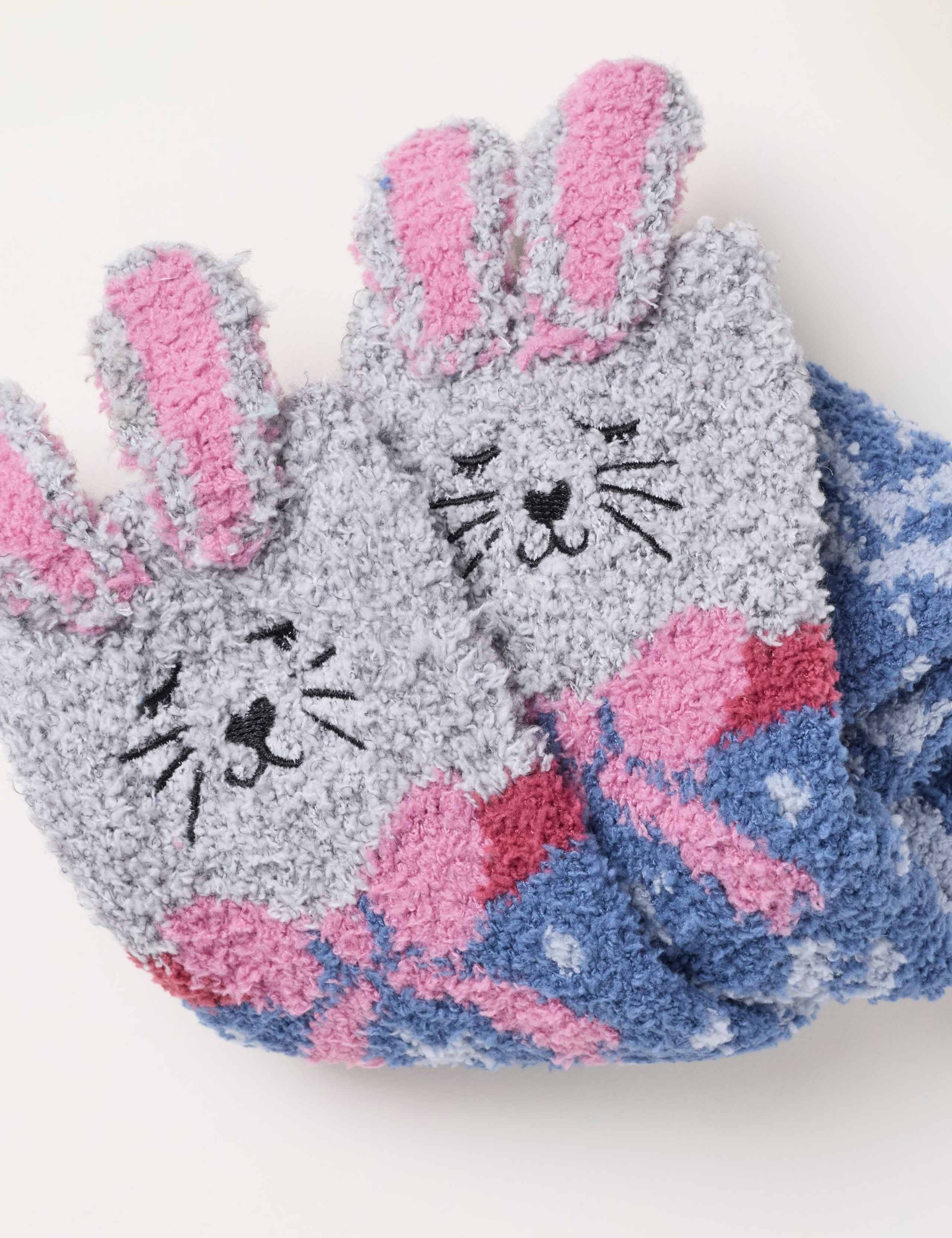 Hare Fluffy Socks 3 of 3