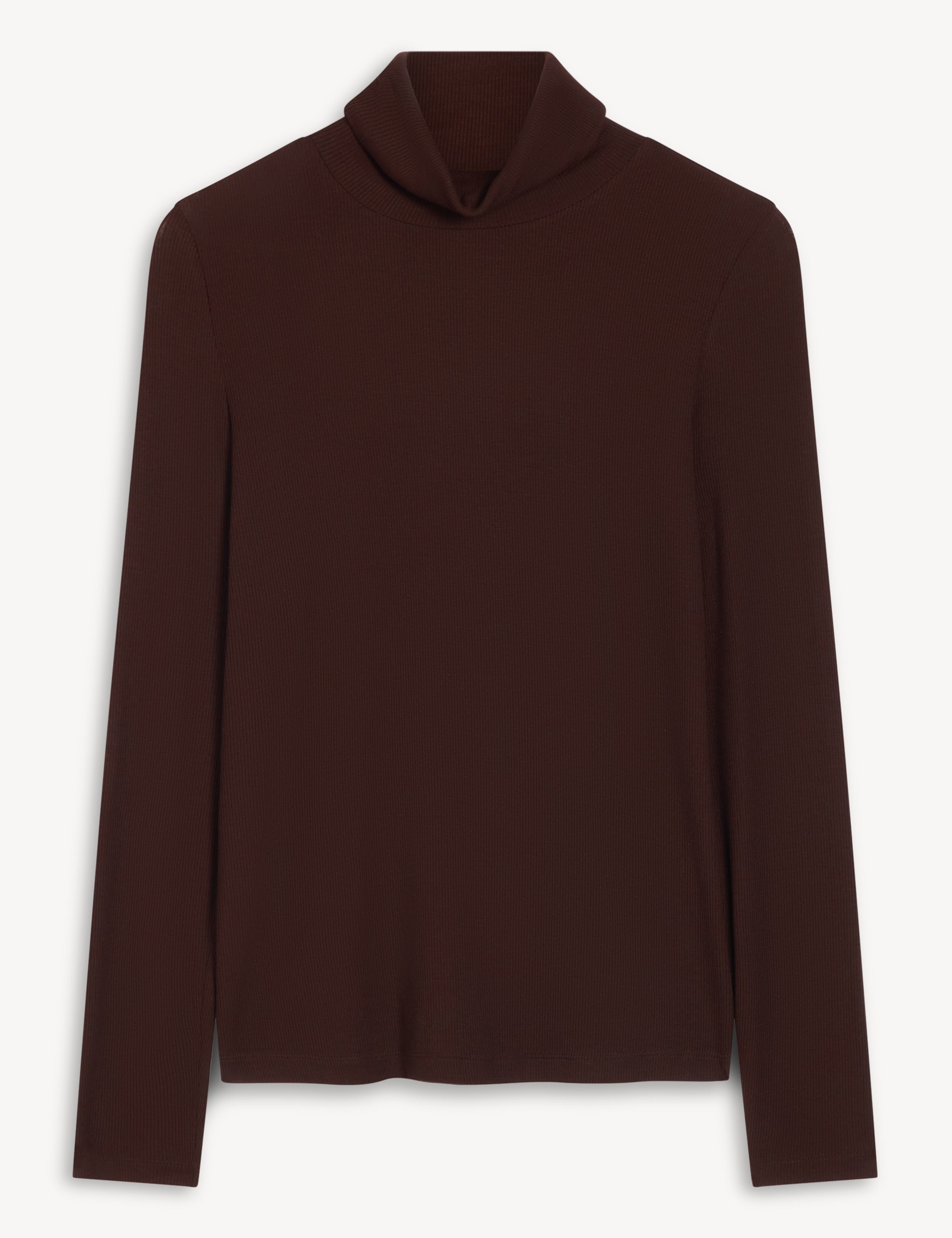 Ribbed Roll Neck Top 2 of 5