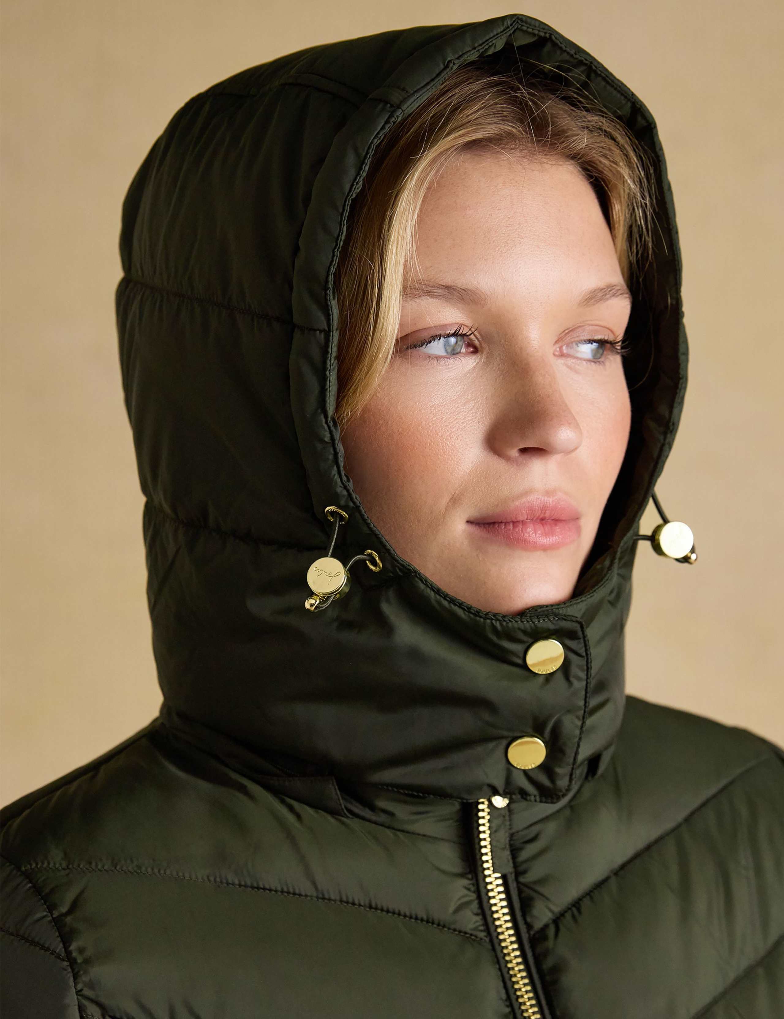 Textured Longline Puffer Coat 5 of 5