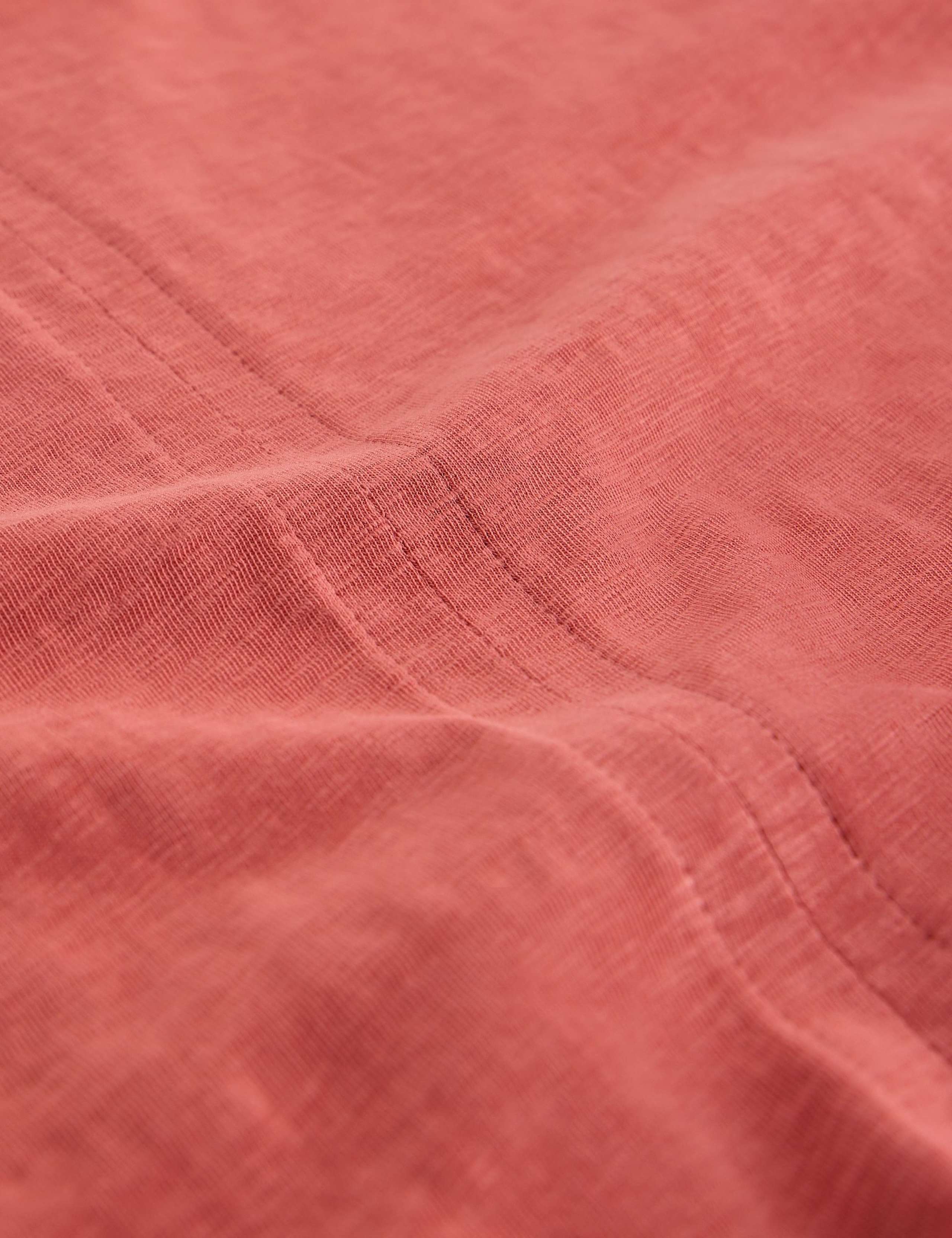 Pure Cotton Jersey V-Neck T-Shirt 4 of 6