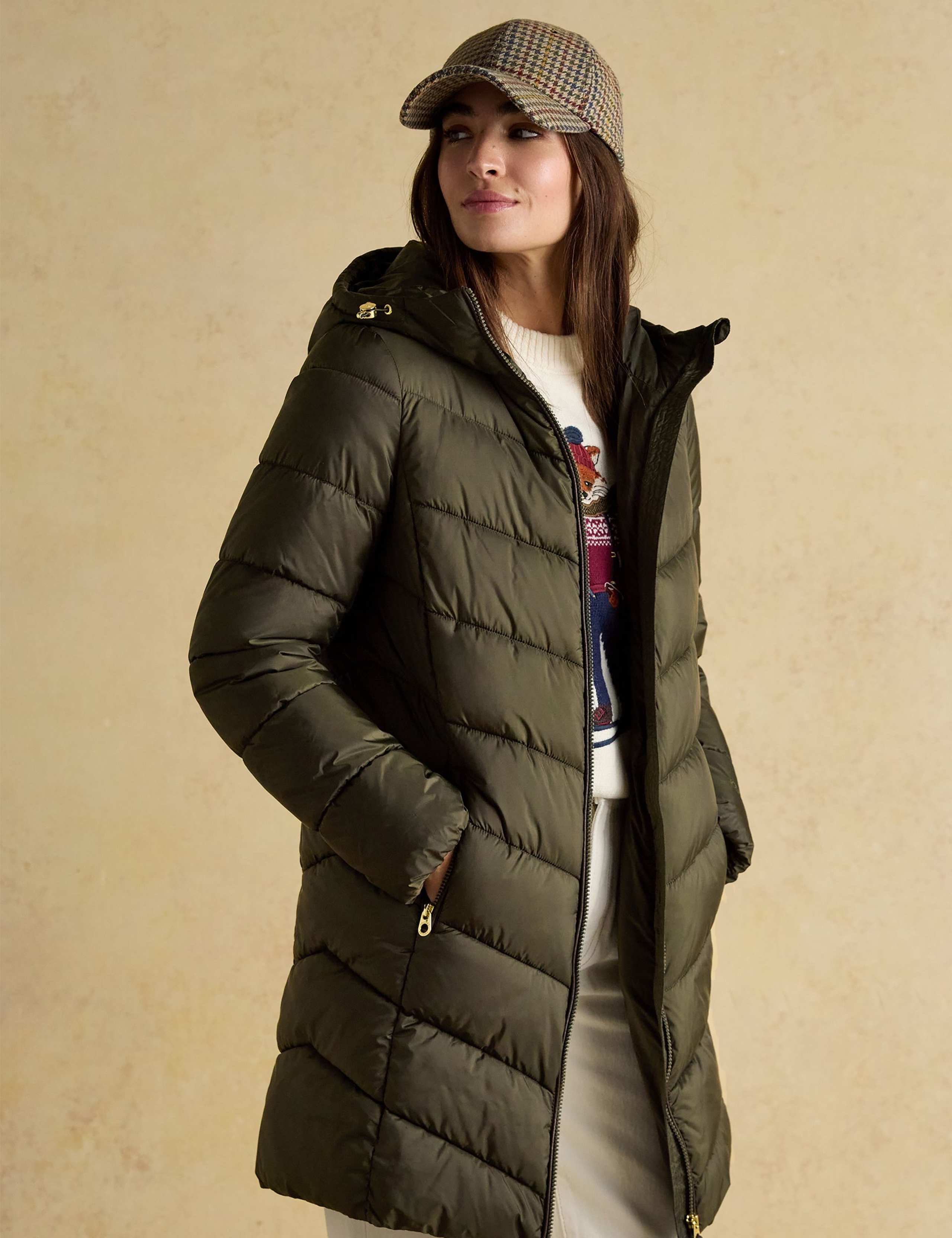 Showerproof Padded Hooded Puffer Coat 3 of 10