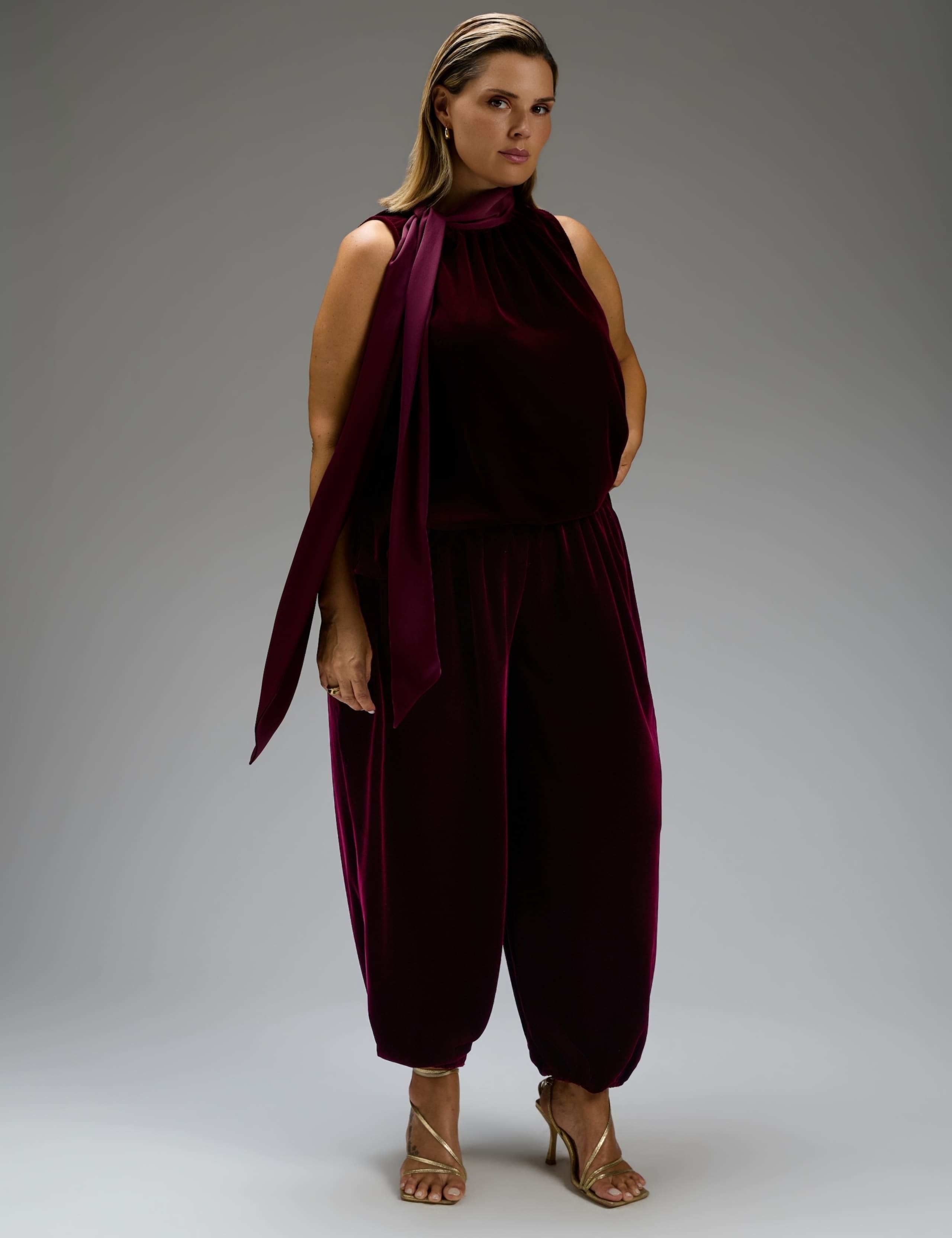 Velvet Balloon Trousers 3 of 6