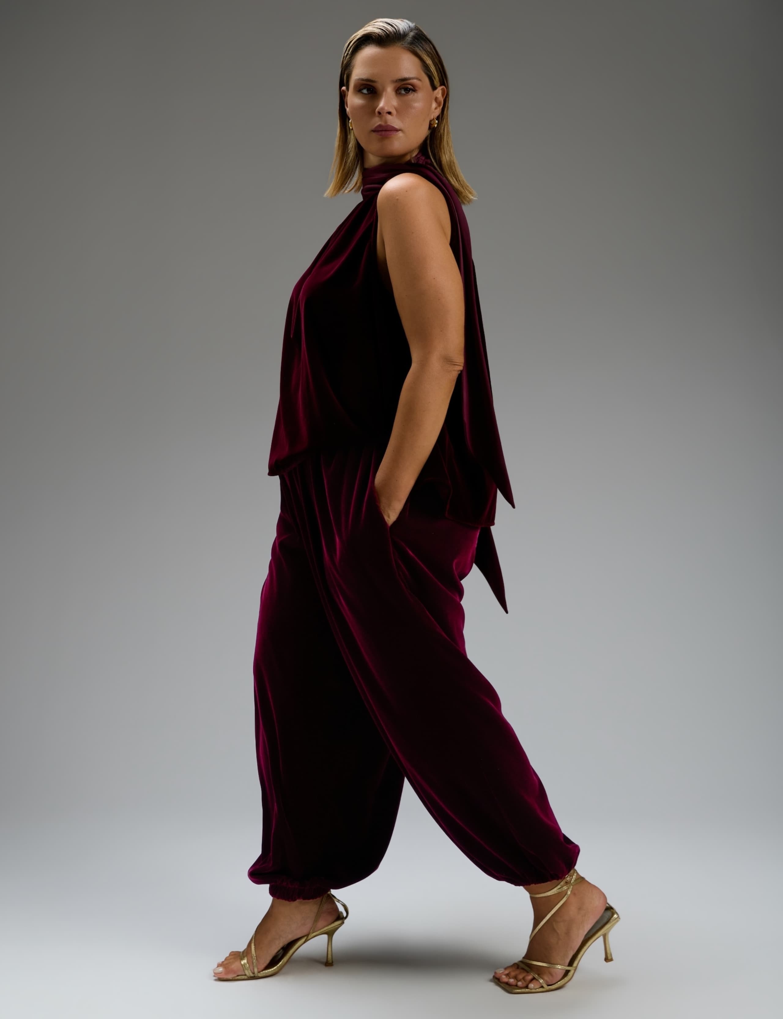 Velvet Balloon Trousers 5 of 6