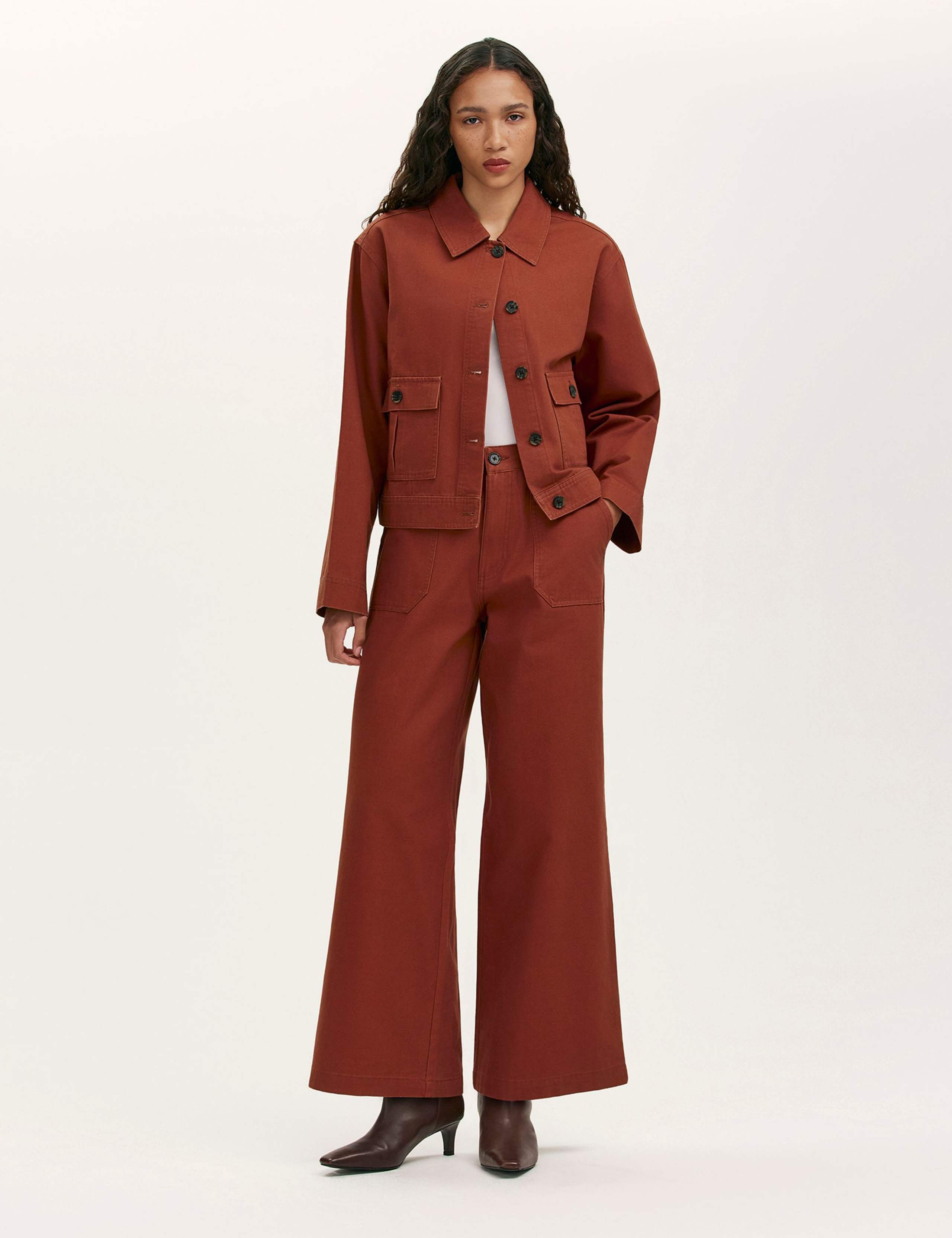 Canvas Collared Utility Jacket 2 of 4