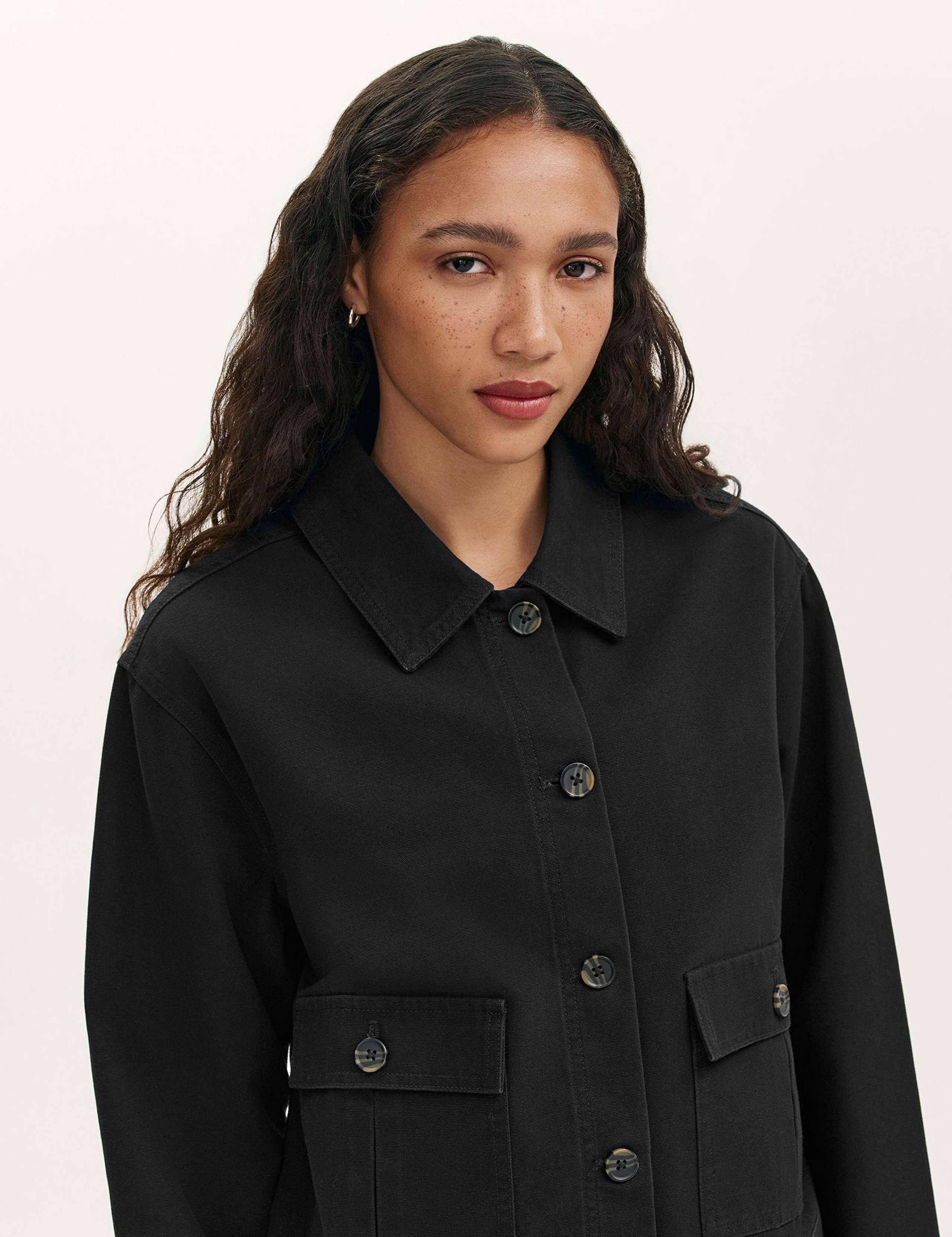 Canvas Collared Utility Jacket 4 of 4