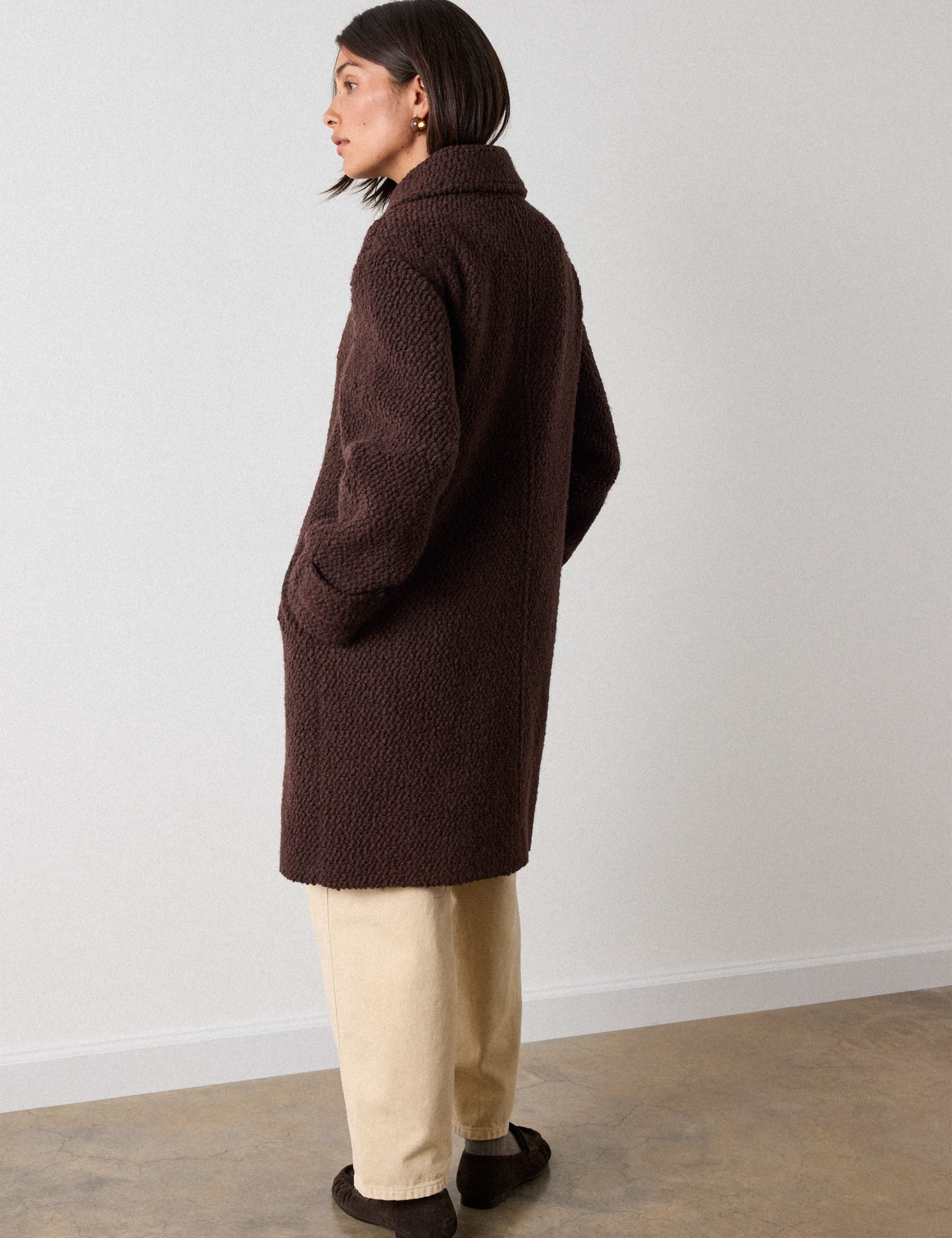 Boucle Wool Coat 5 of 6