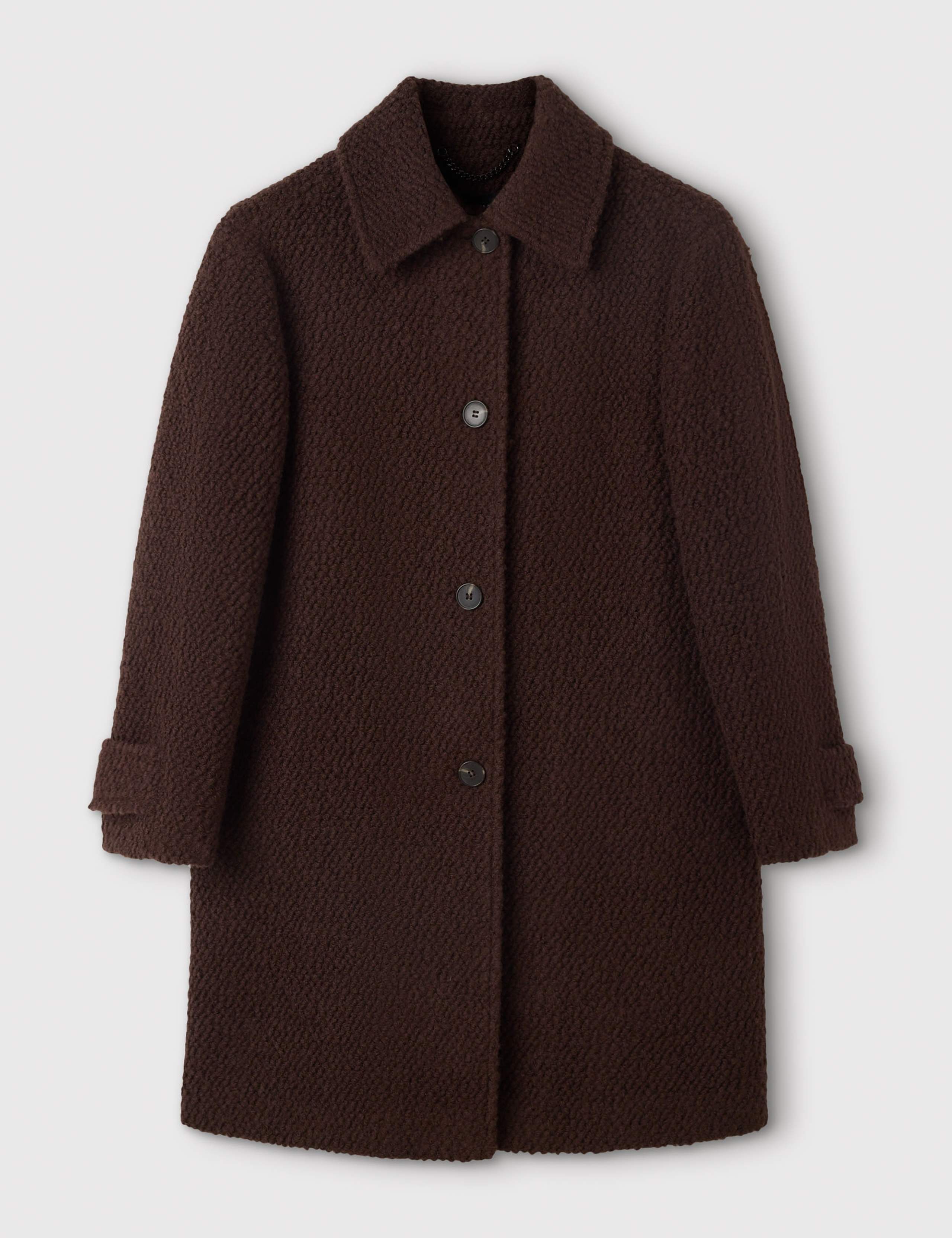 Boucle Wool Coat 2 of 6