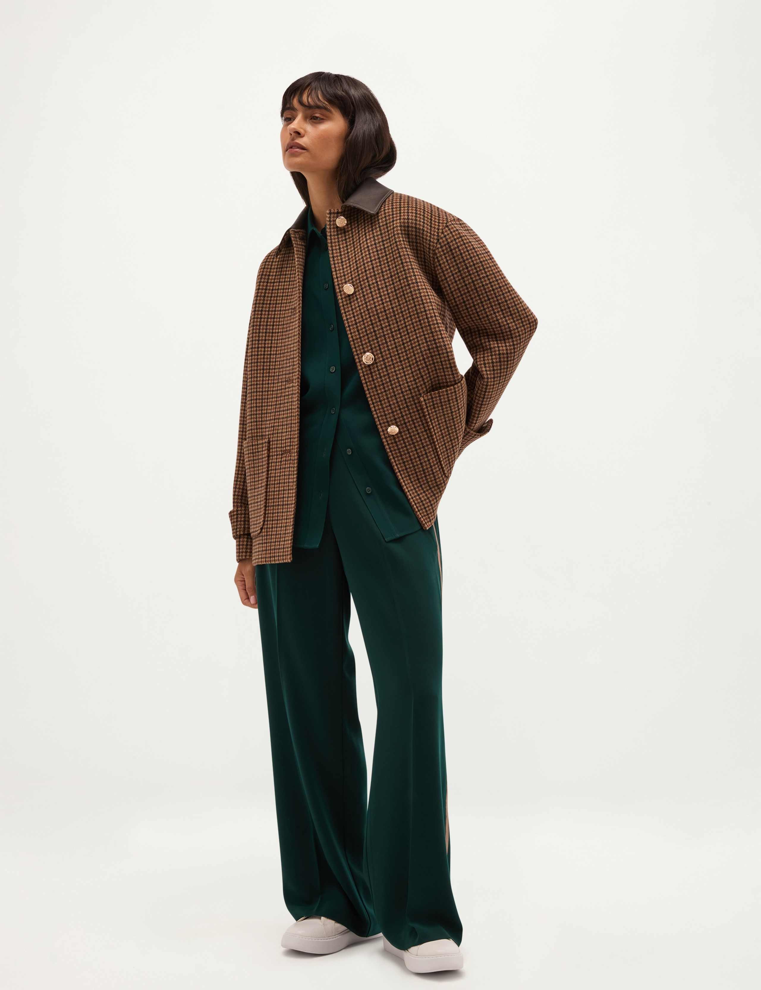 Elasticated Waist Wide Leg Trousers 3 of 6