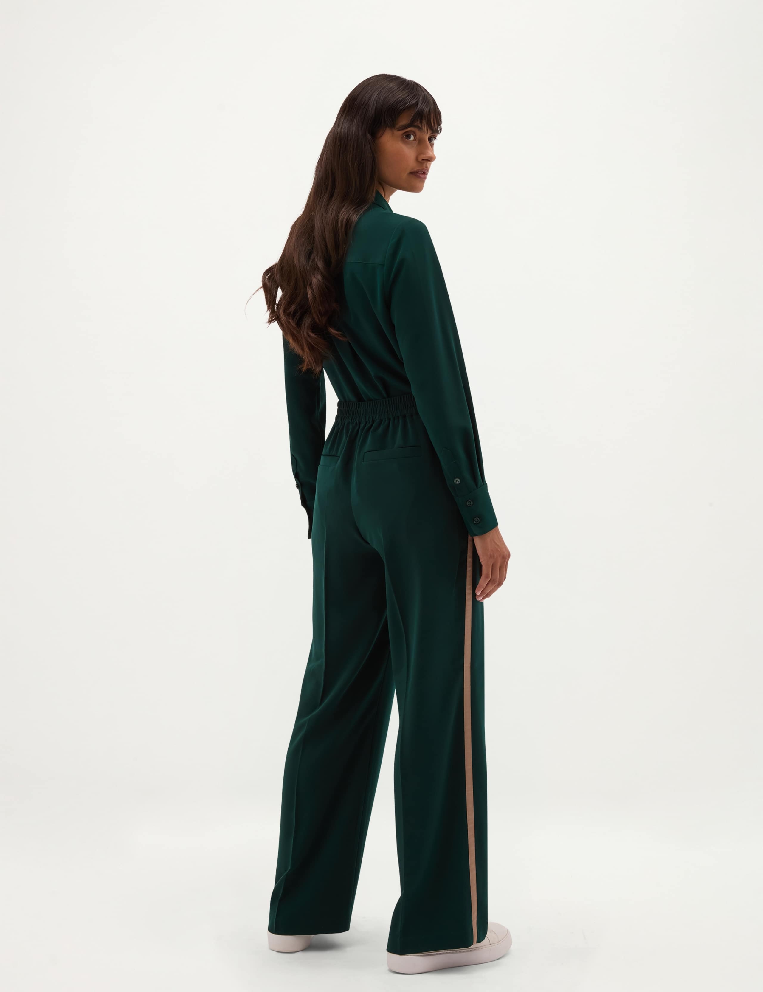 Elasticated Waist Wide Leg Trousers 4 of 6