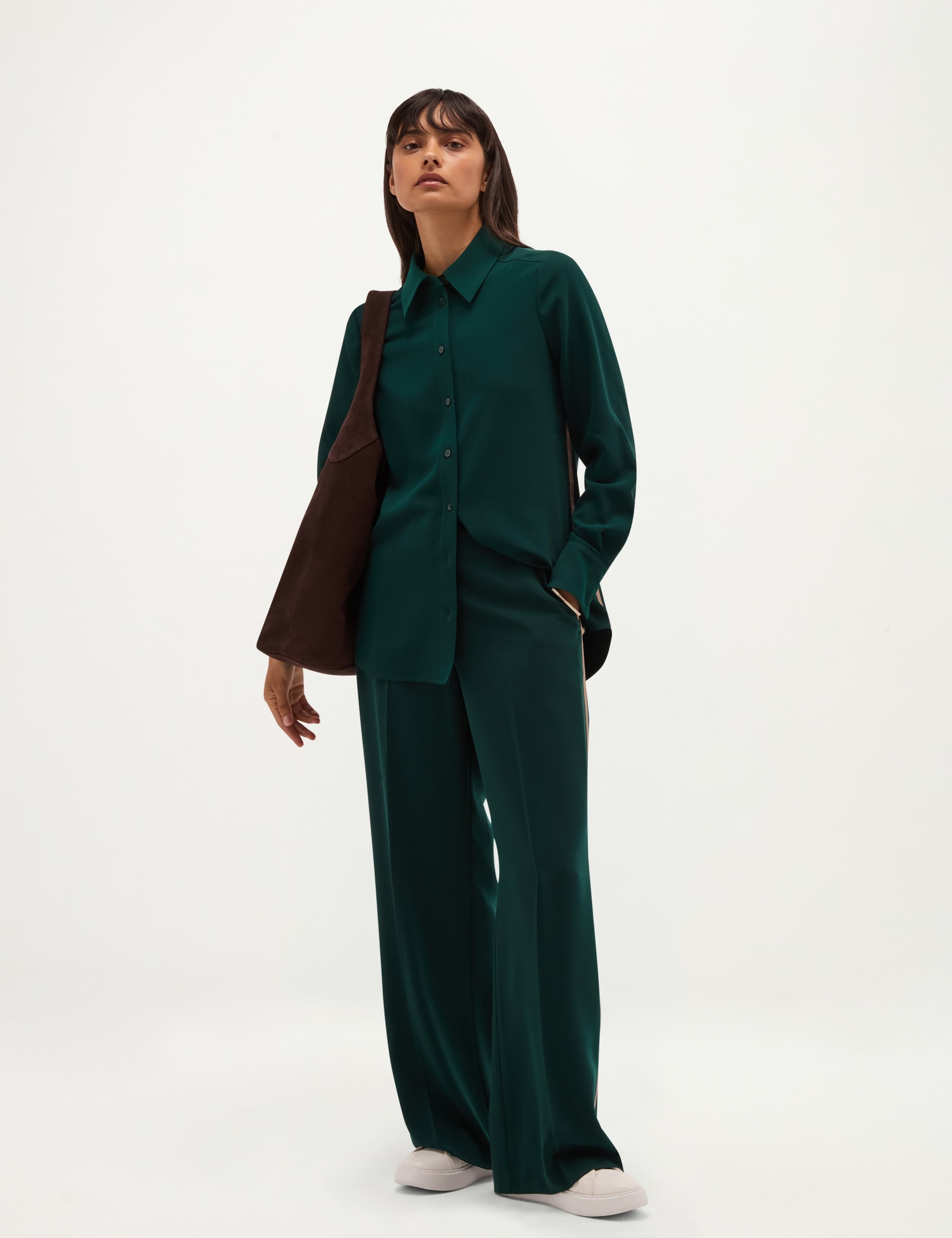 Elasticated Waist Wide Leg Trousers 5 of 6