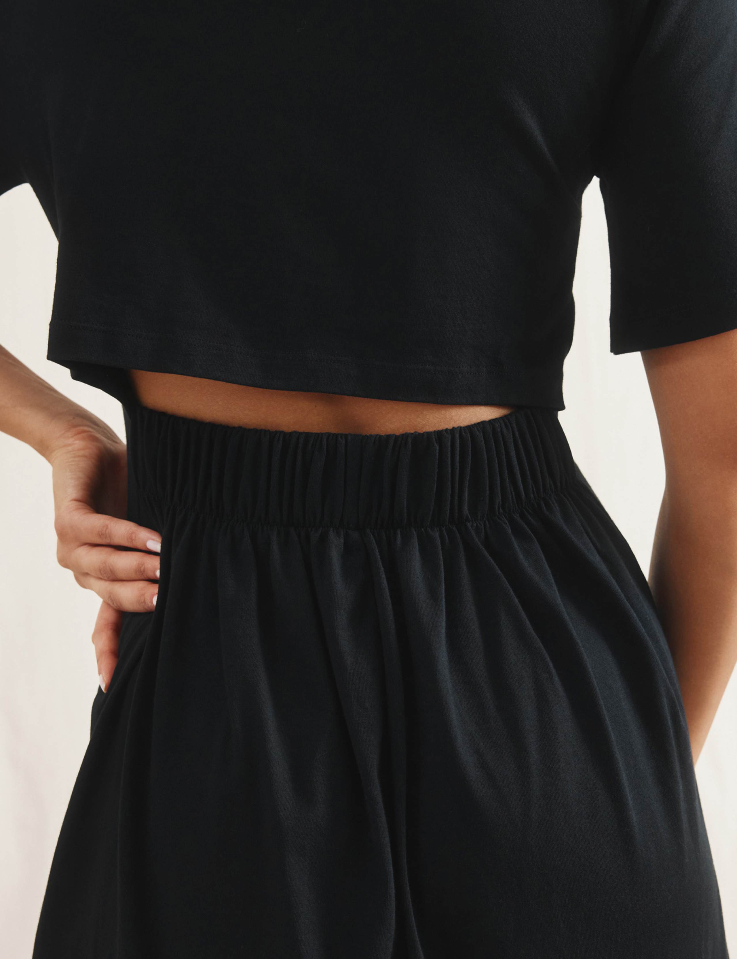 Pure Cotton Slash Neck Midi Skater Dress 4 of 4