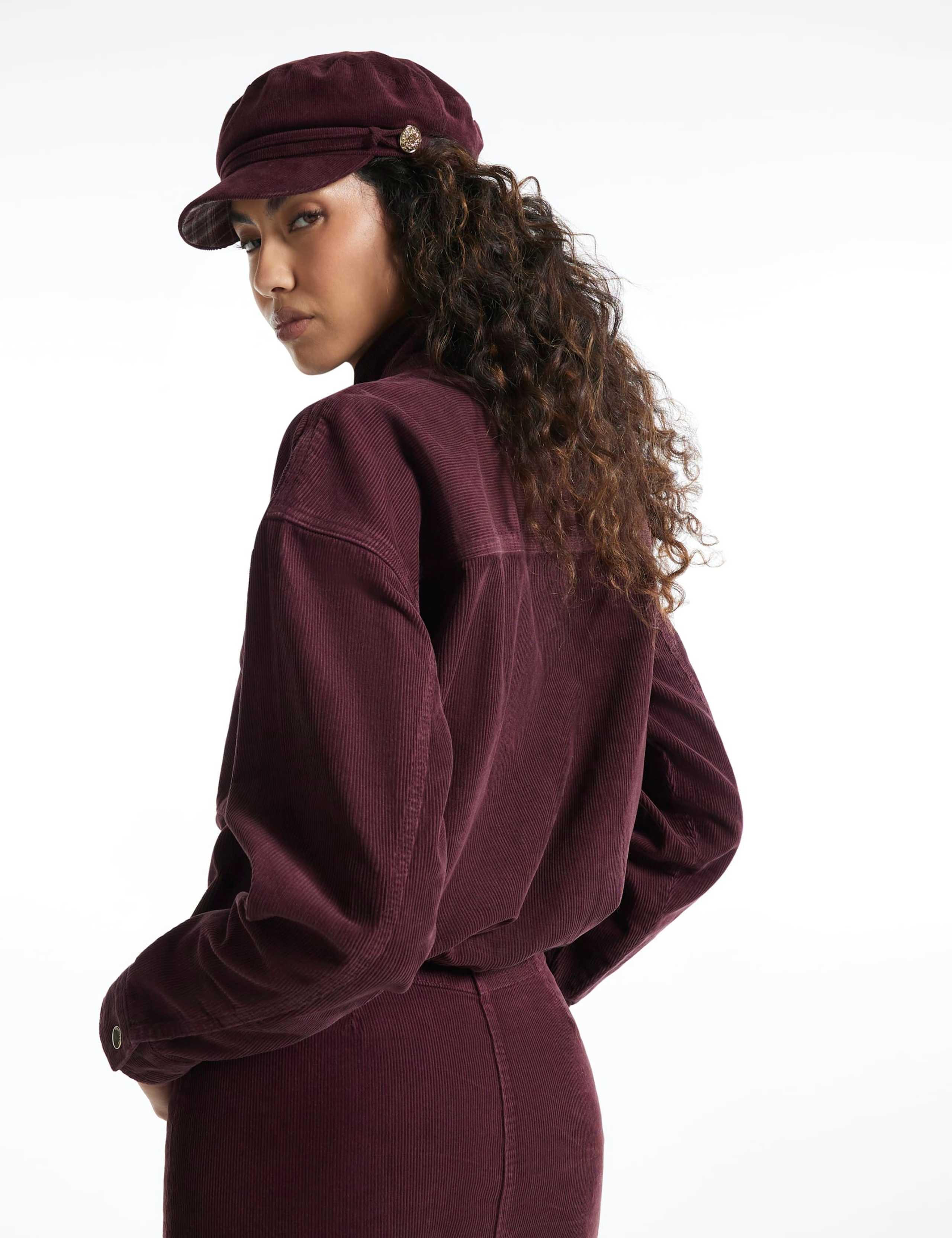 Pure Cotton Funnel Neck Utility Jacket 3 of 6