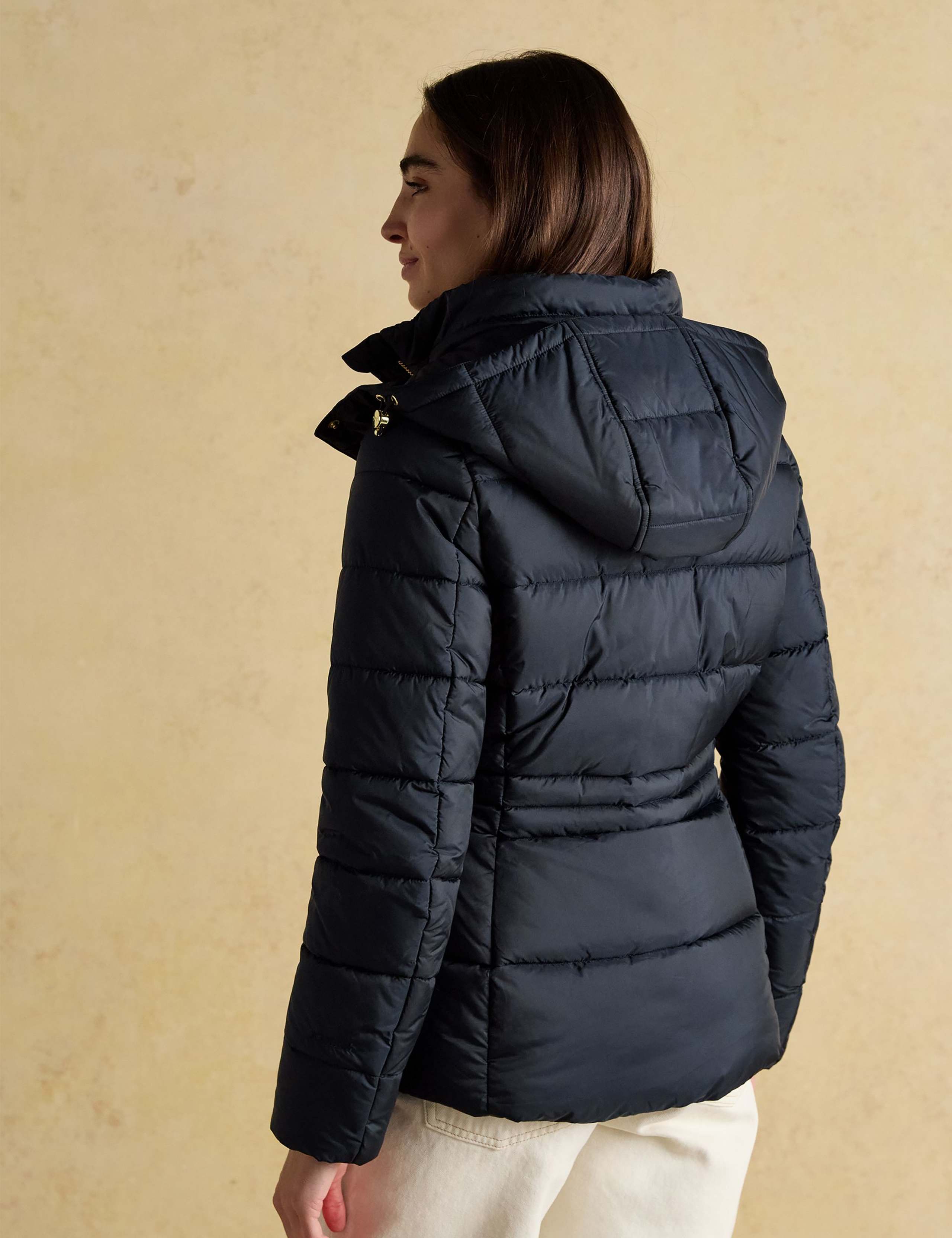 Showerproof Padded Hooded Coat 3 of 11