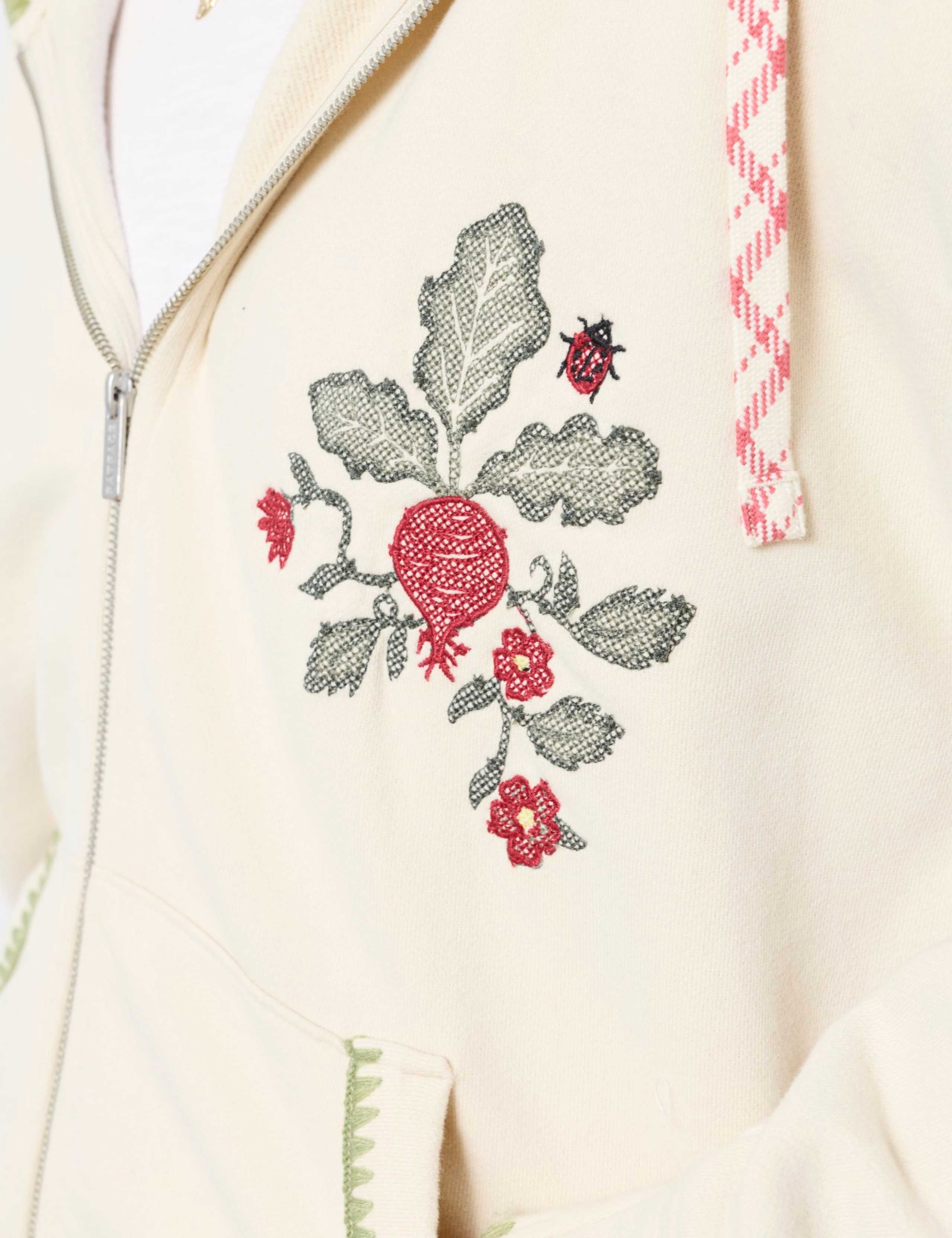 Pure Cotton Regular Fit Zip Up Hoodie 9 of 9