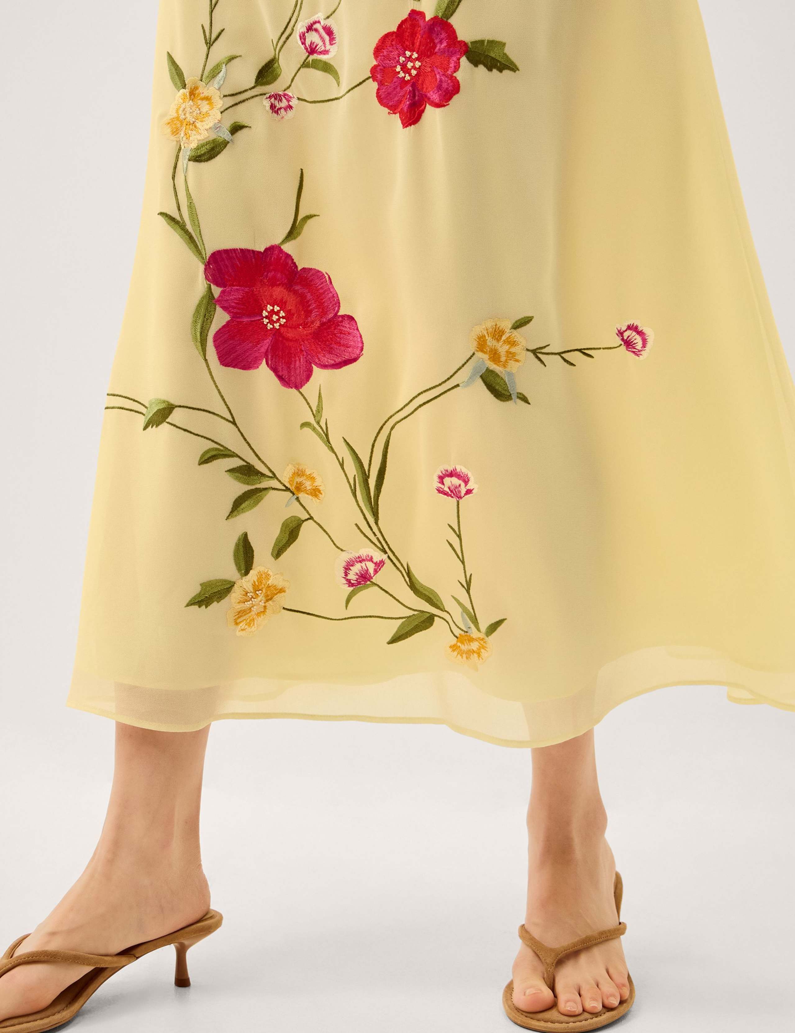EmbroideredMidi Tea Dress 5 of 5
