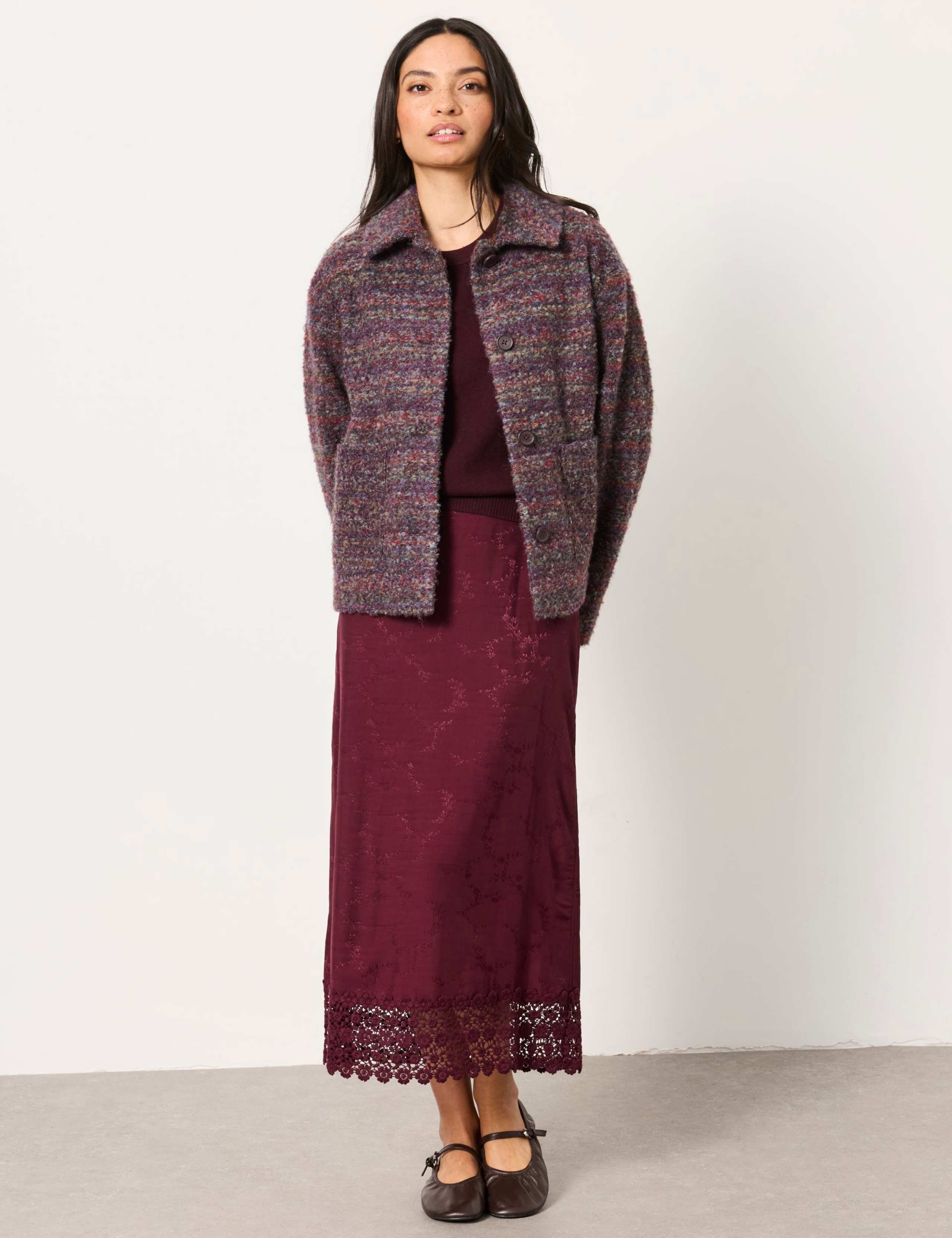 Boucle Short Tailored Jacket 3 of 6