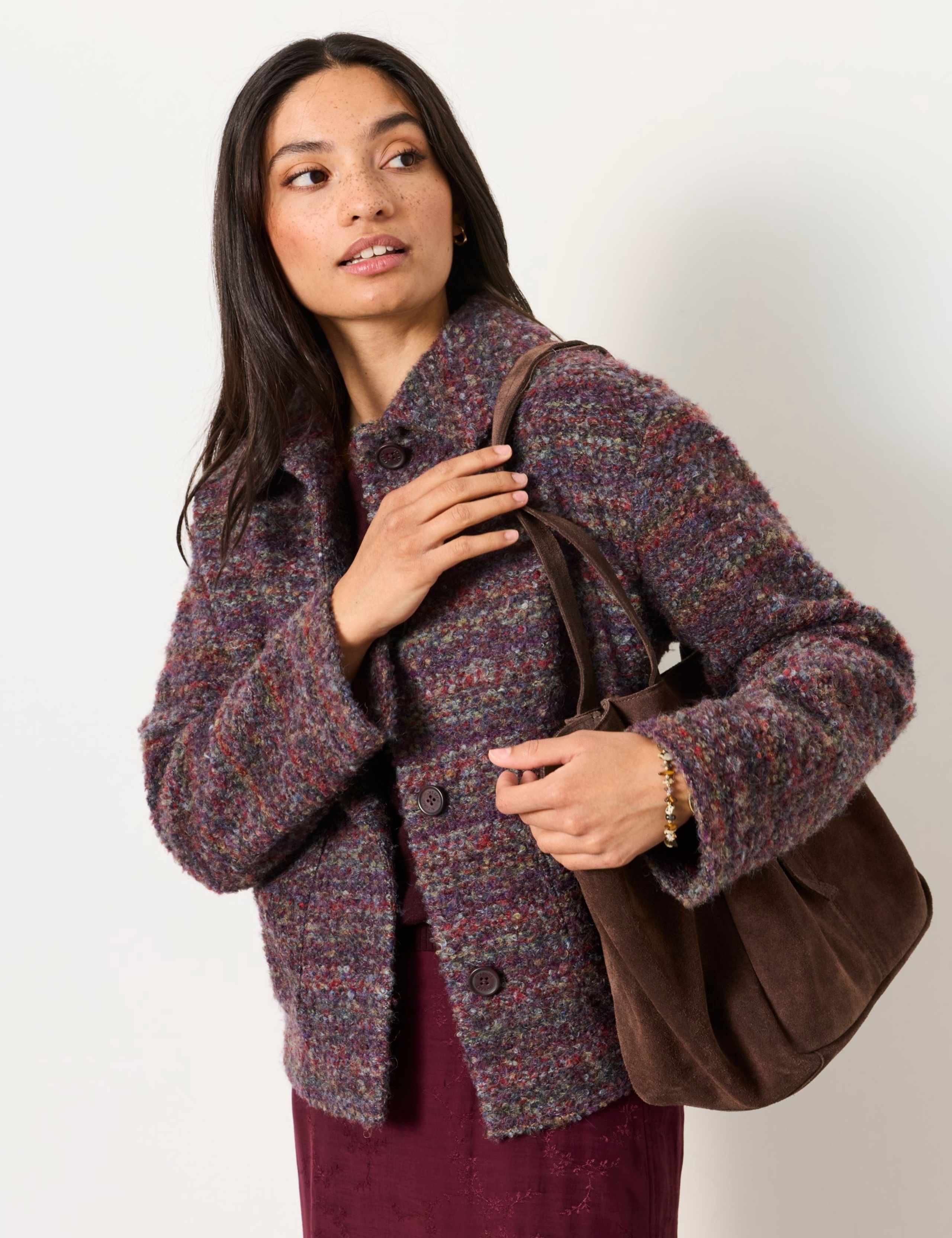 Boucle Short Tailored Jacket 4 of 6