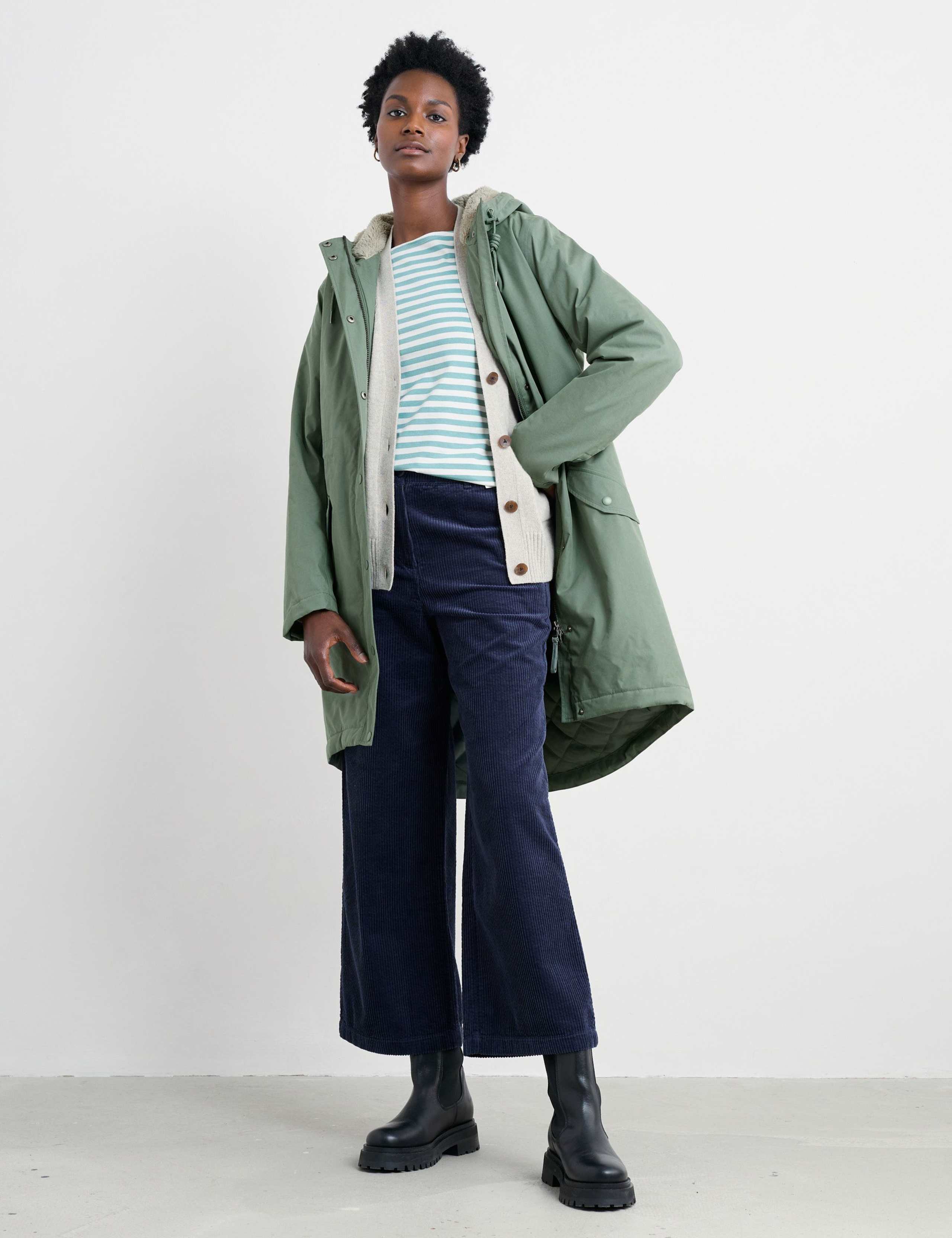 Cotton Parka Coat 1 of 5