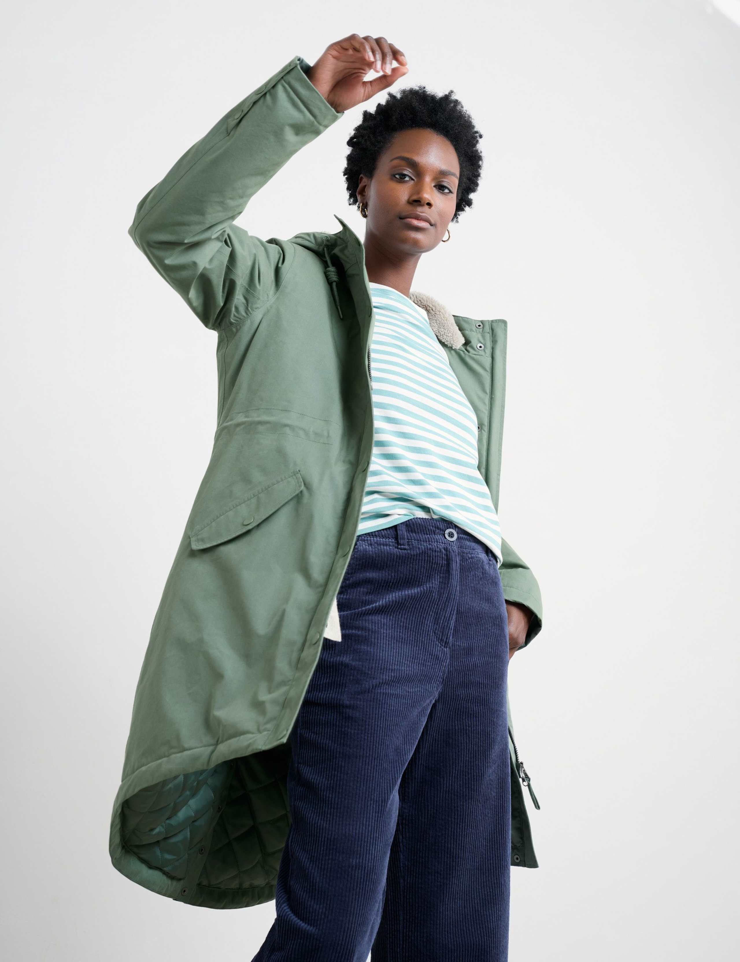 Cotton Parka Coat 4 of 5