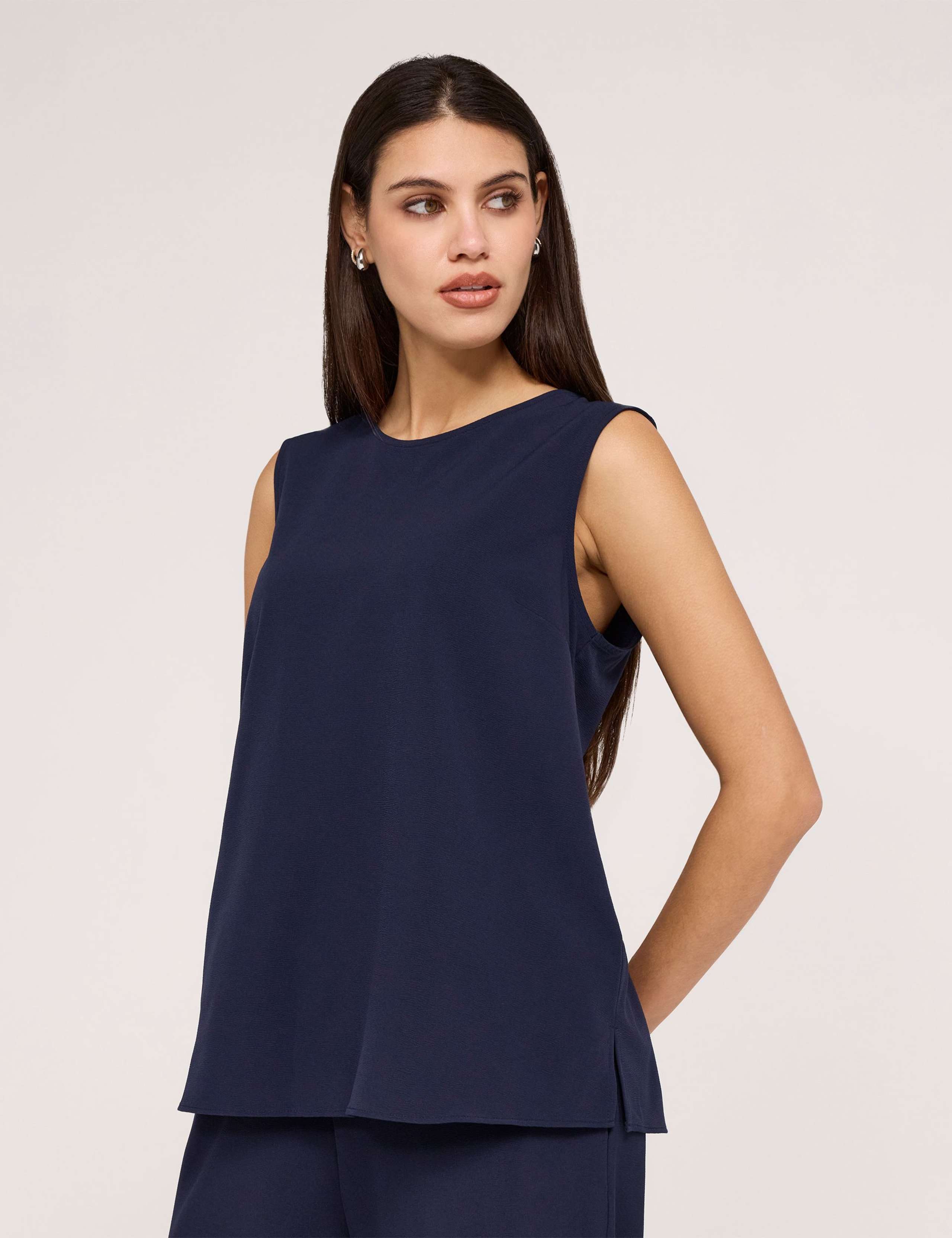 Round Neck Shell Top 5 of 6