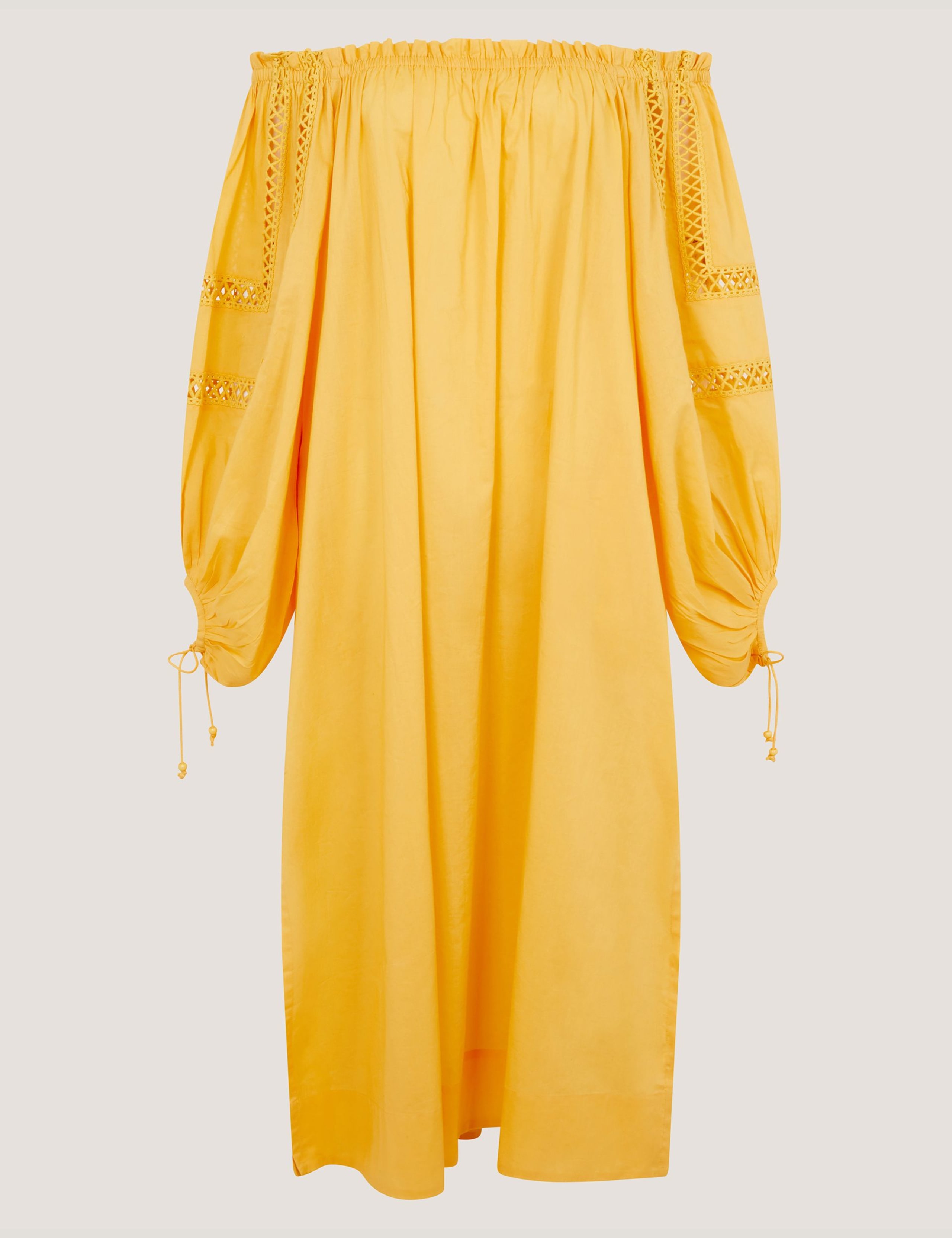 Pure Cotton Bandeau Midi Dress 2 of 5