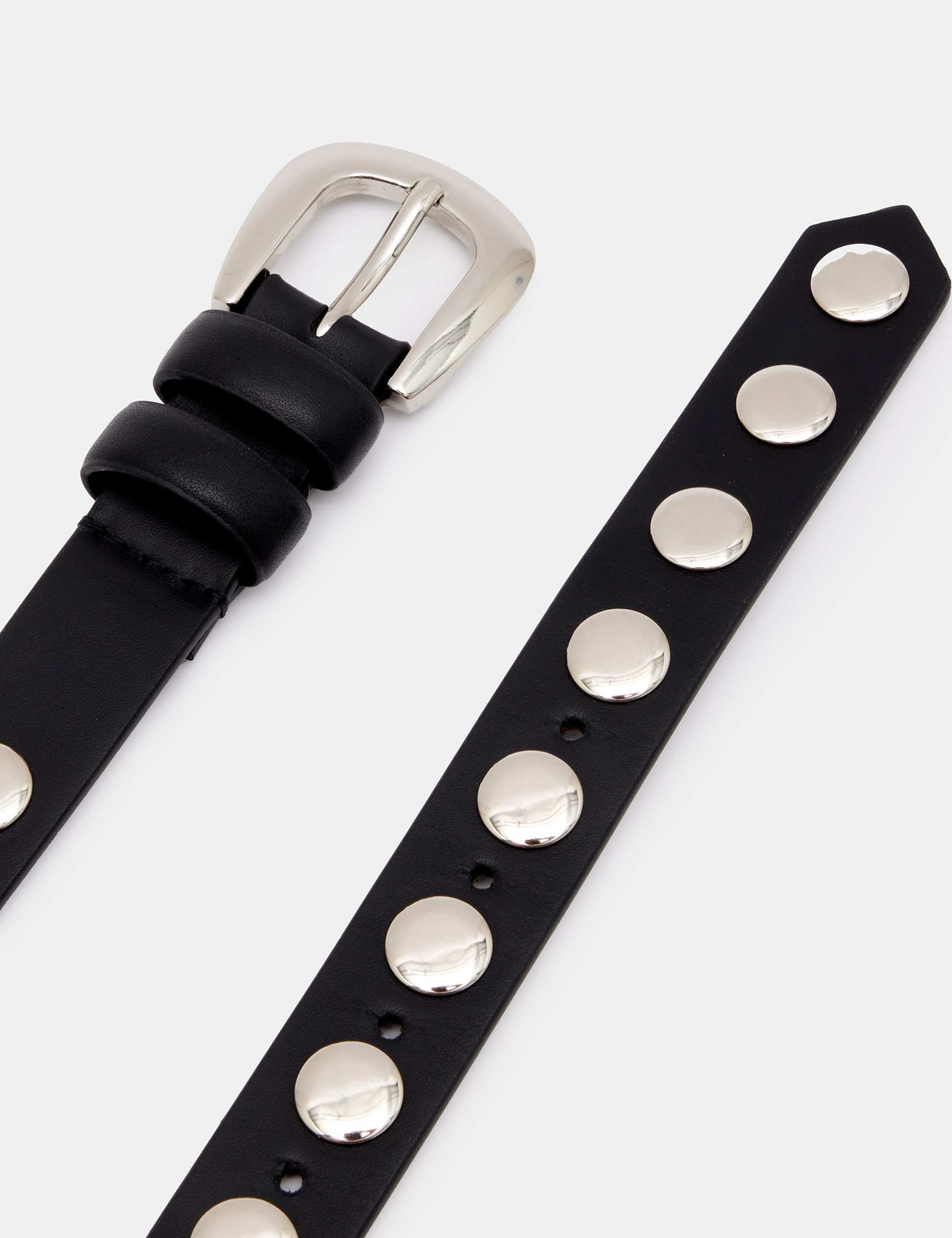 Leather Studded Jeans Belt 5 of 5