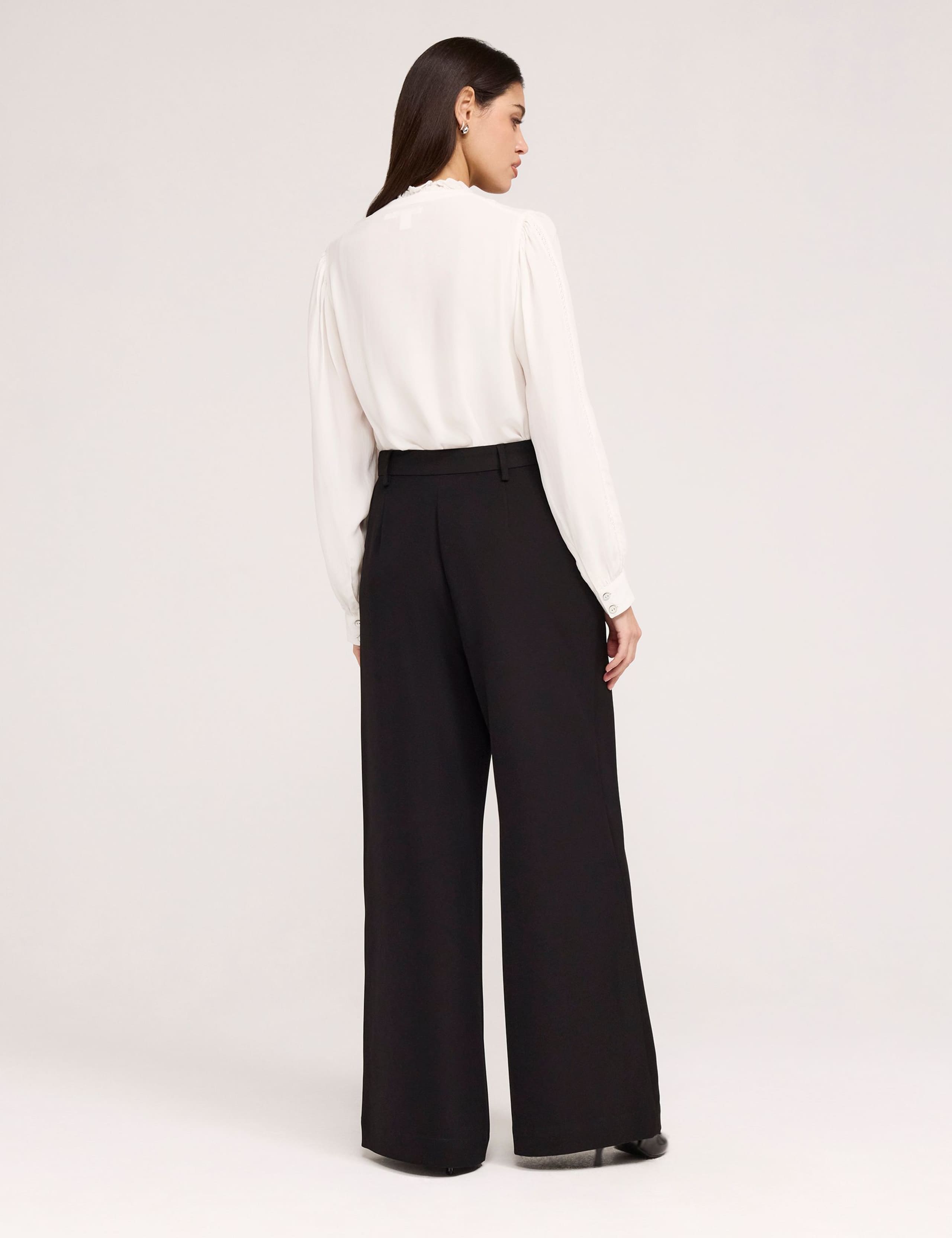 Twill Wide Leg Trouser 4 of 5