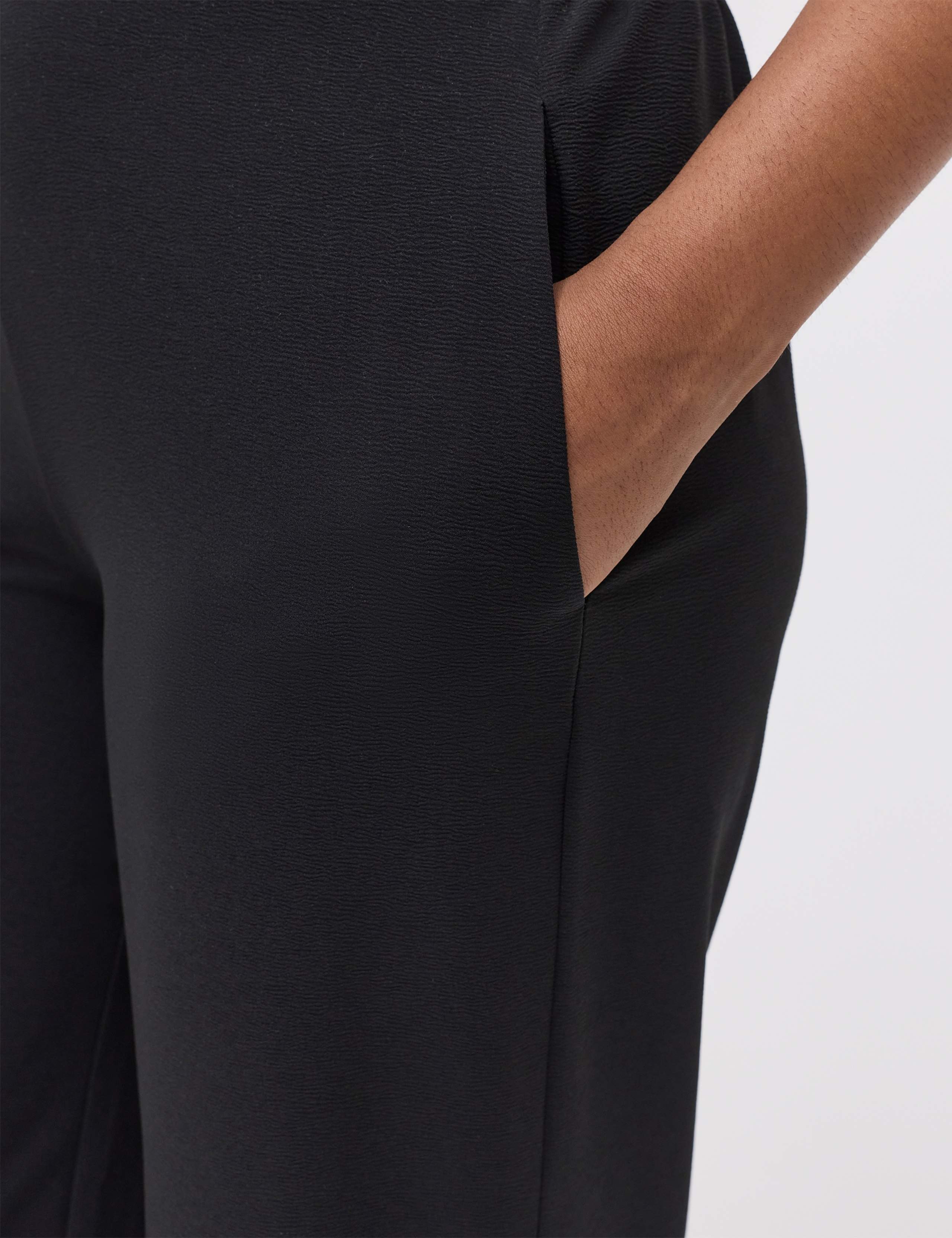 Elasticated Waist Wide Leg Trousers 5 of 5