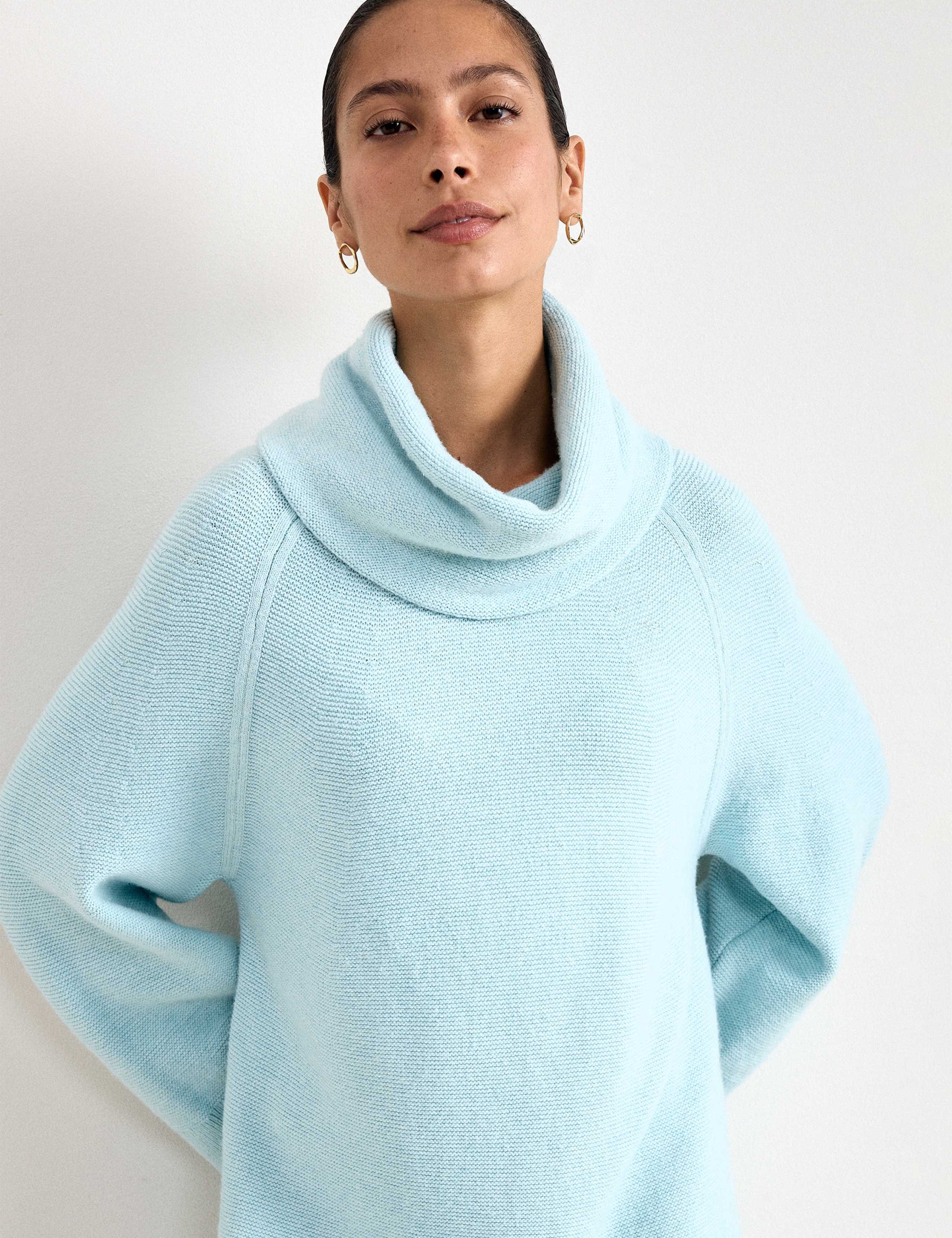 High Neck Mini Jumper Dress 3 of 6