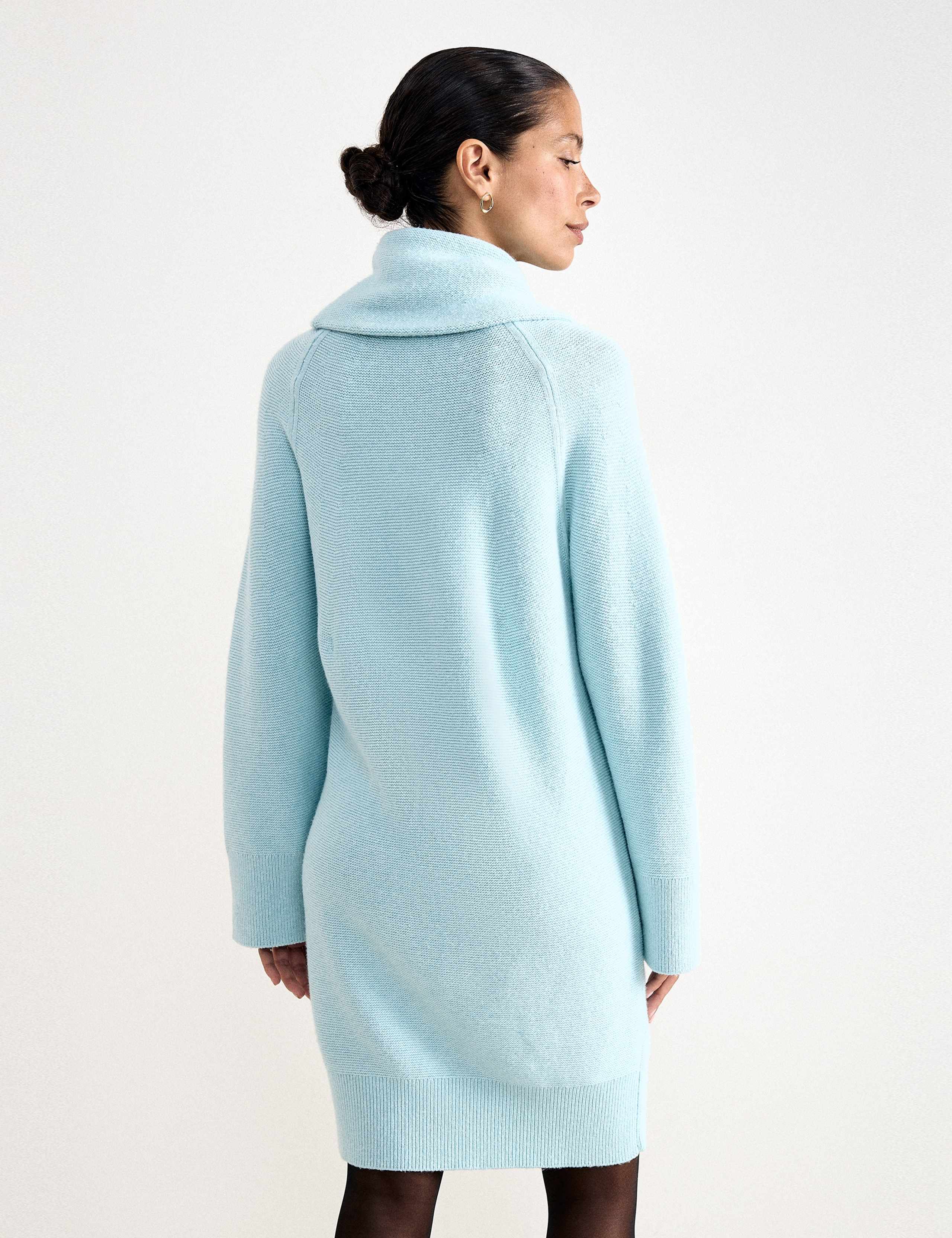 High Neck Mini Jumper Dress 6 of 6