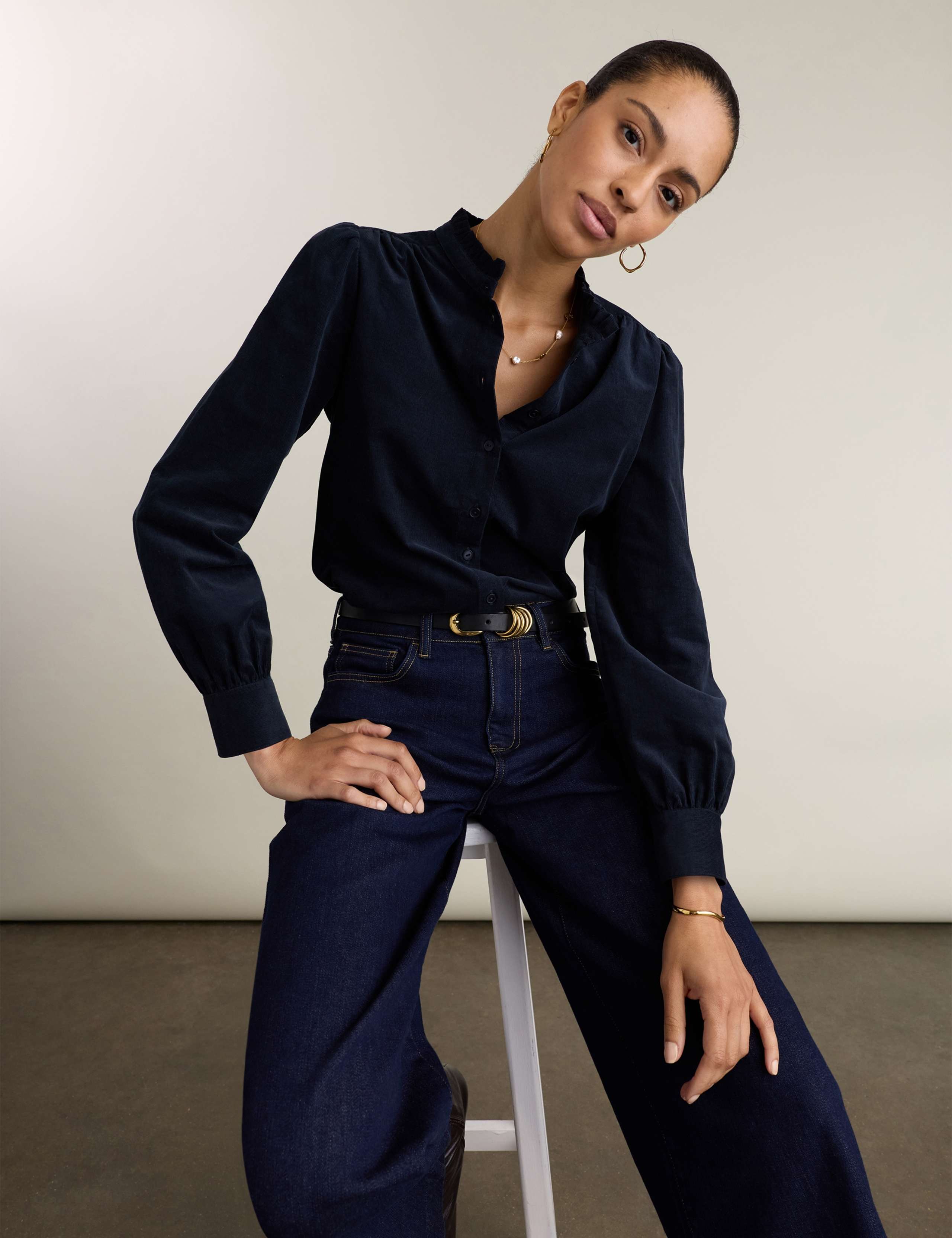 Corduroy Blouse 1 of 6