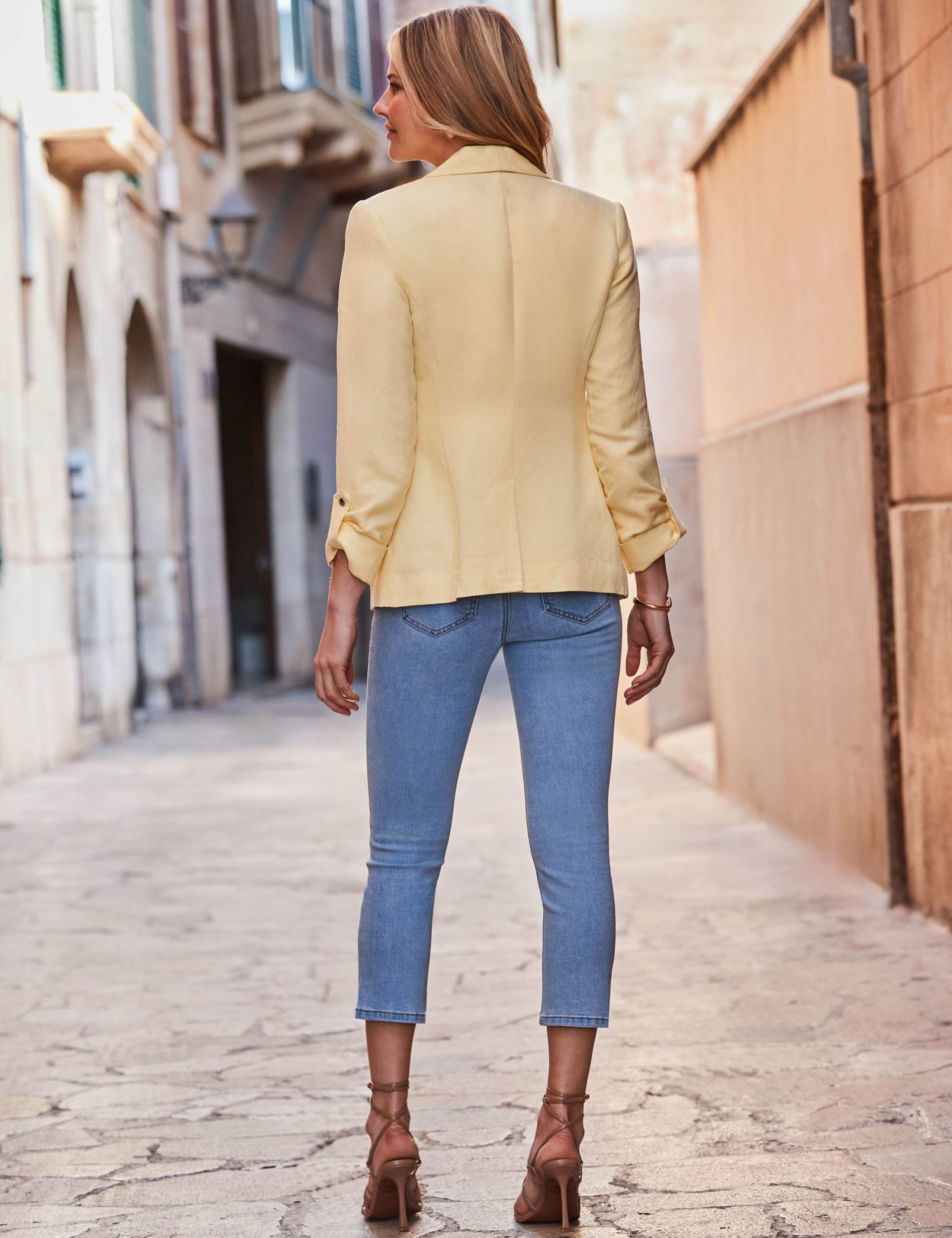 Linen Rich Relaxed Blazer 4 of 6