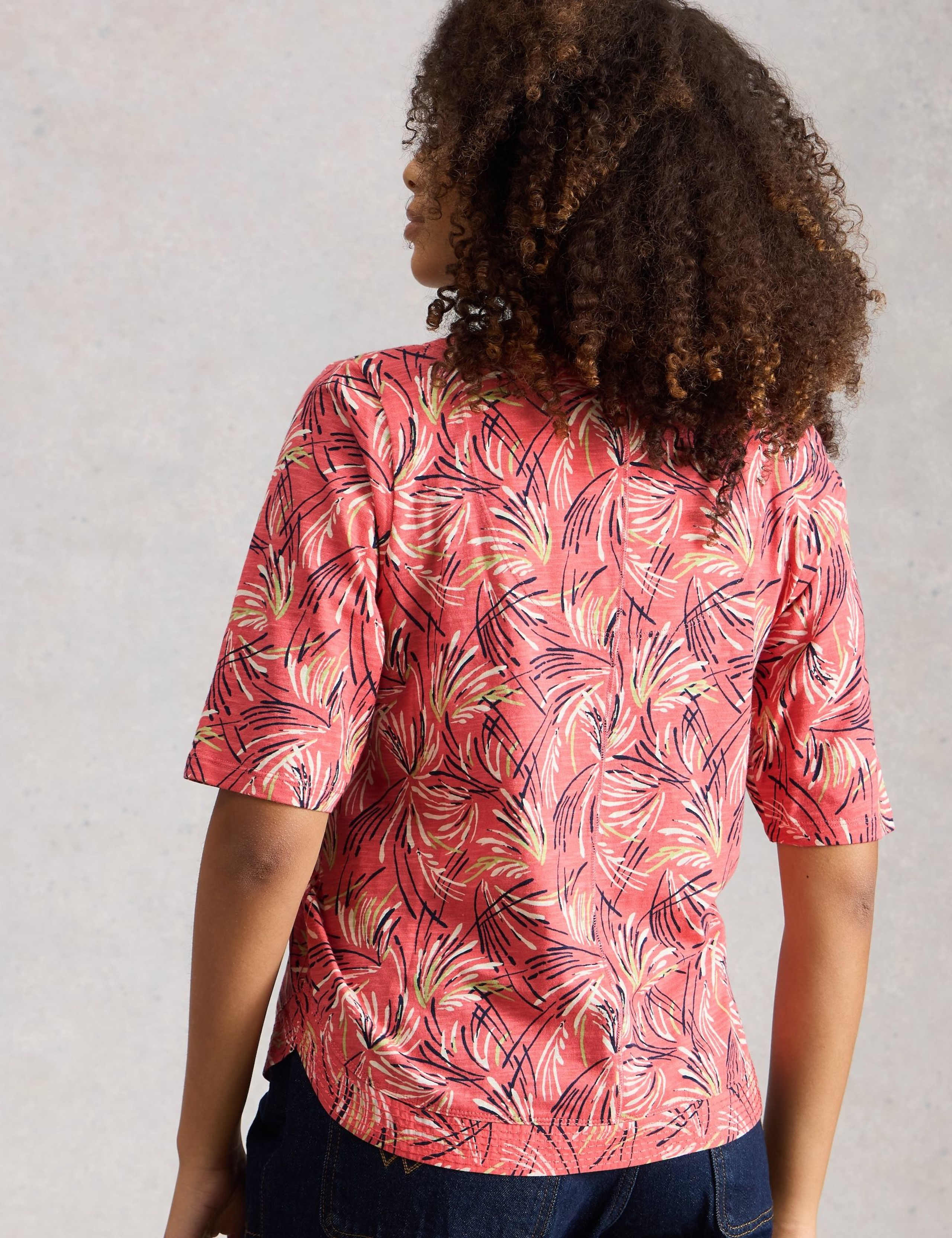 Pure Cotton Embroidered Top 3 of 6