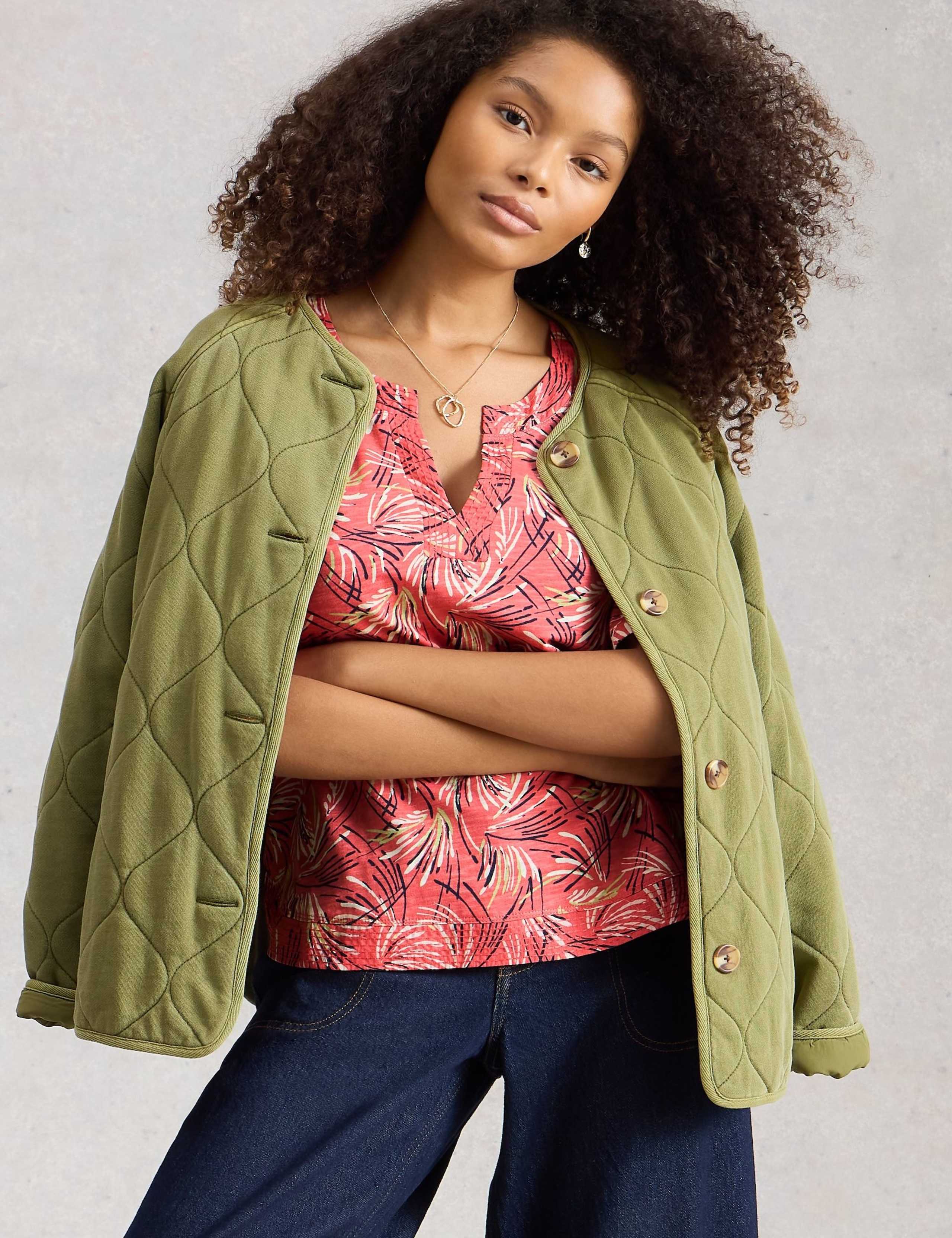 Pure Cotton Embroidered Top 4 of 6