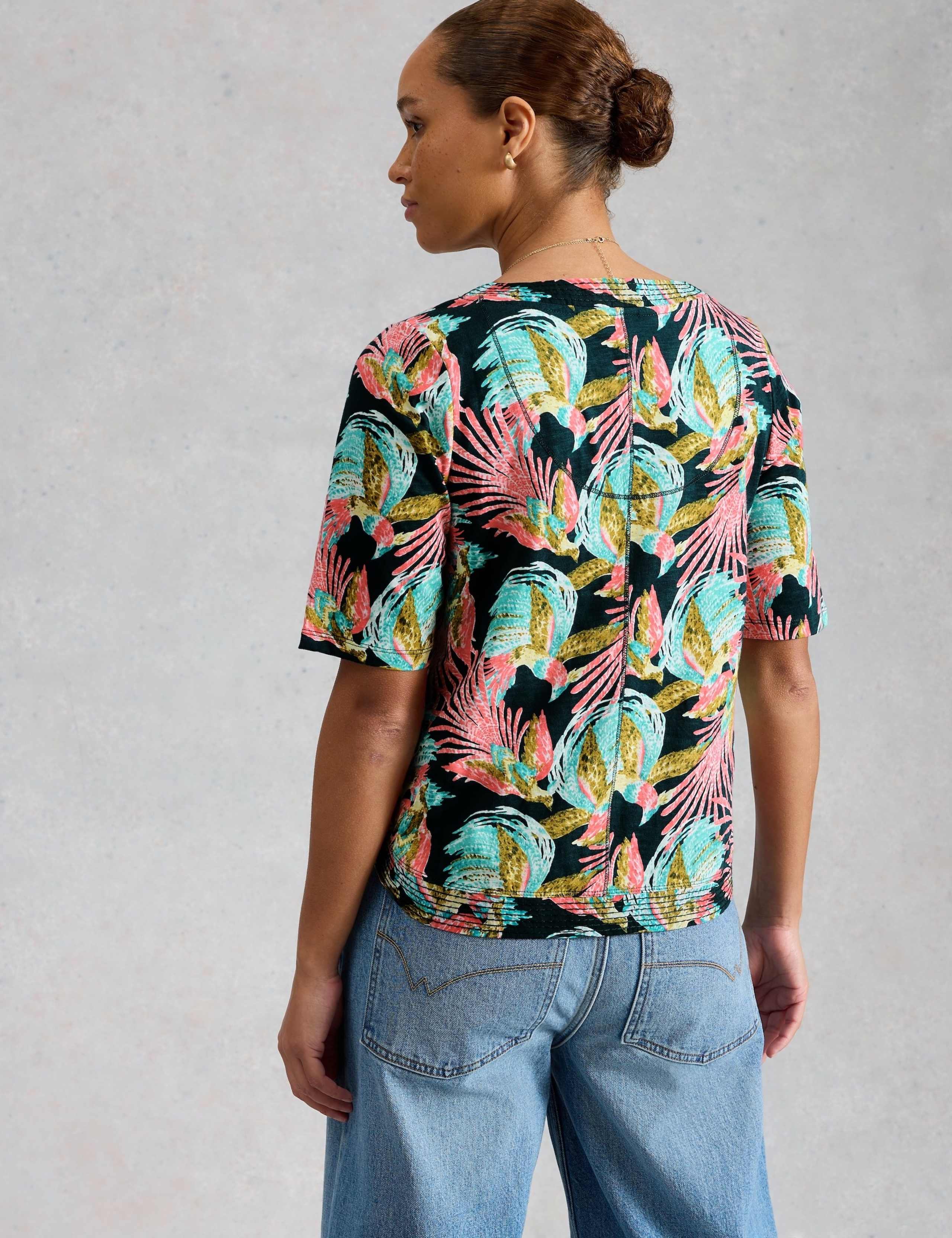 Pure Cotton Embroidered Top 5 of 6