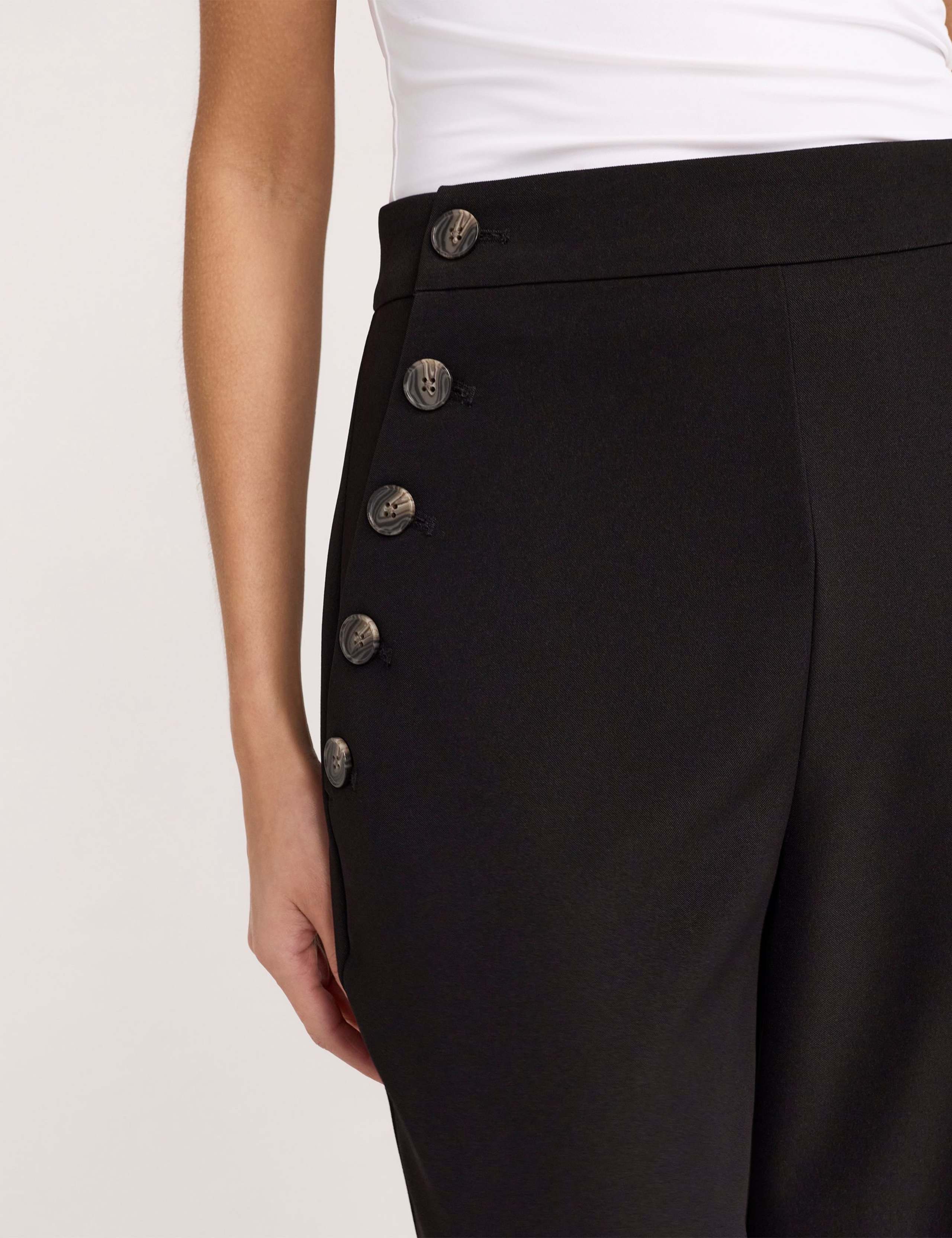 Twill Wide Leg Trousers 5 of 5