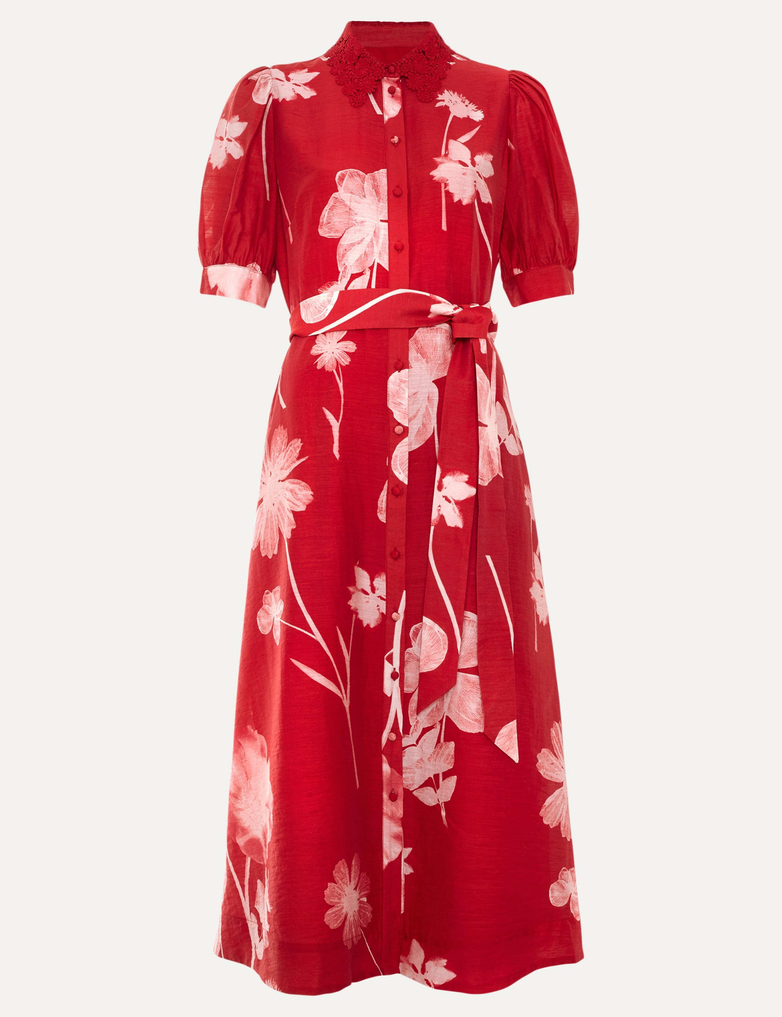 Floral Midi Skater Dress 2 of 8