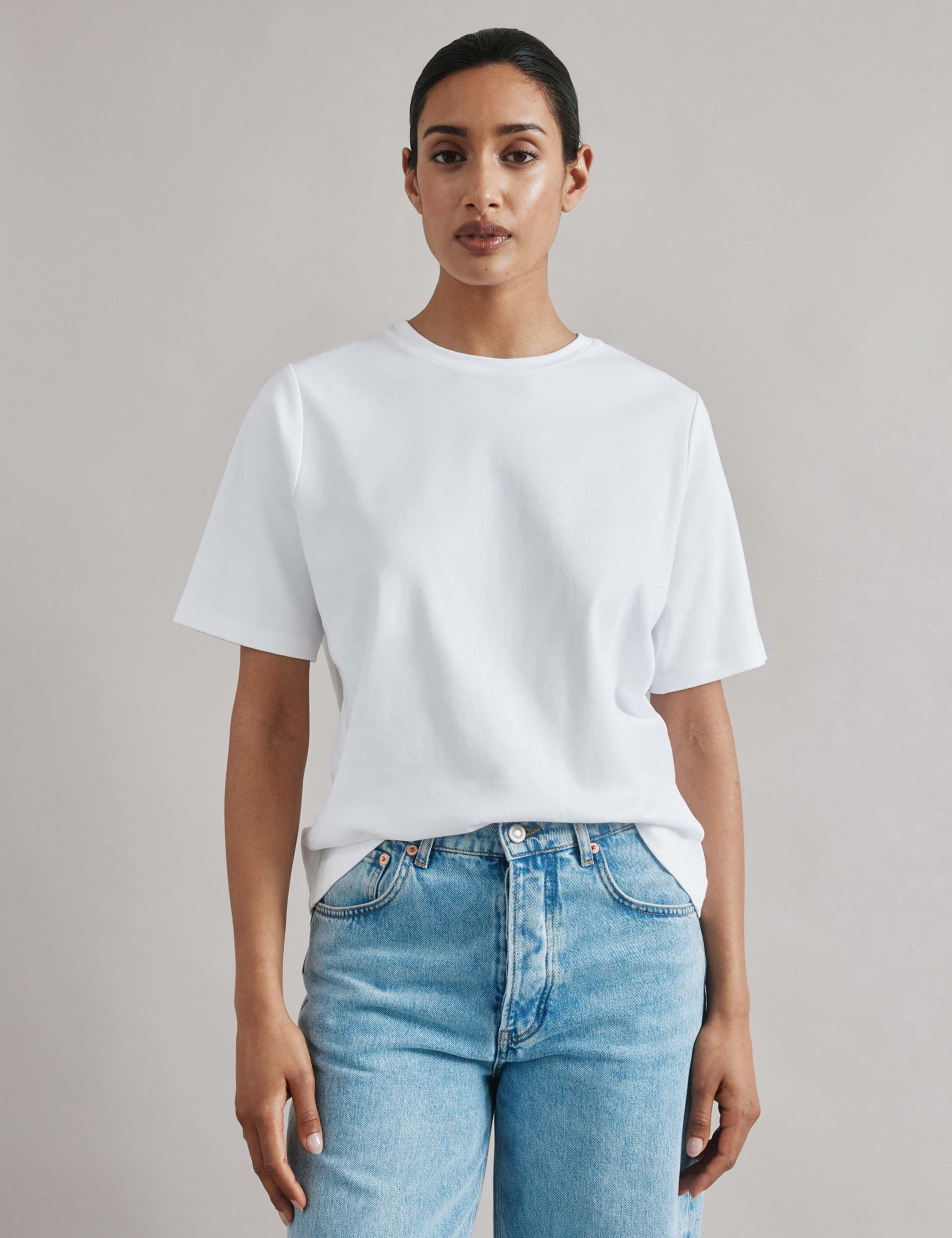 Pure Cotton Boxy Top 3 of 5