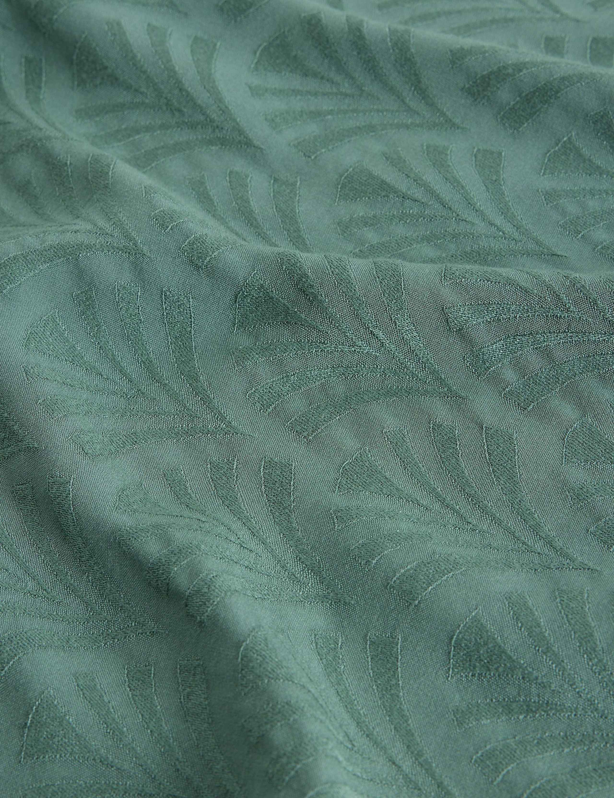 Cotton Rich Jacquard Pyjama Top 4 of 6