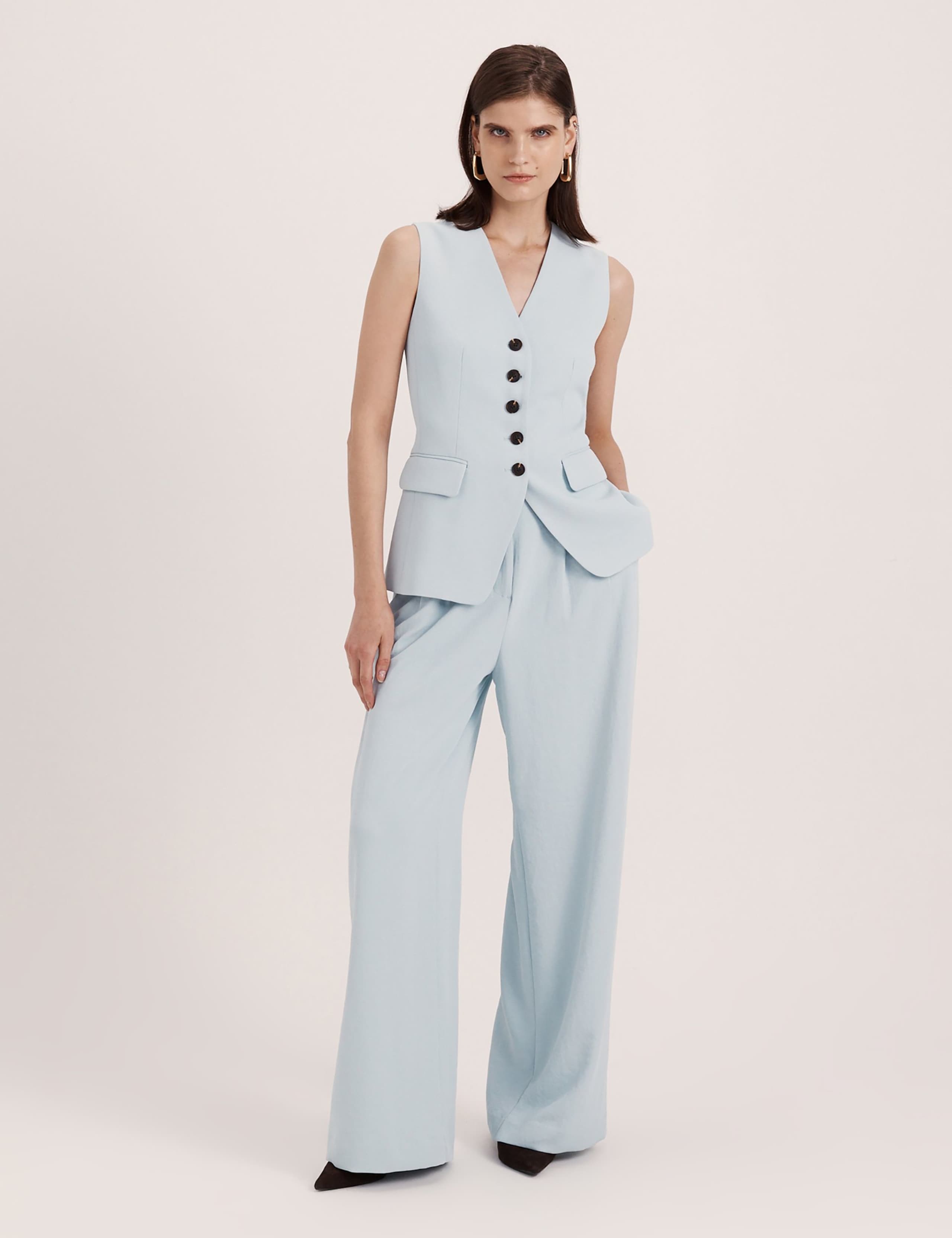 Relaxed Longline Vest Waistcoat 3 of 6