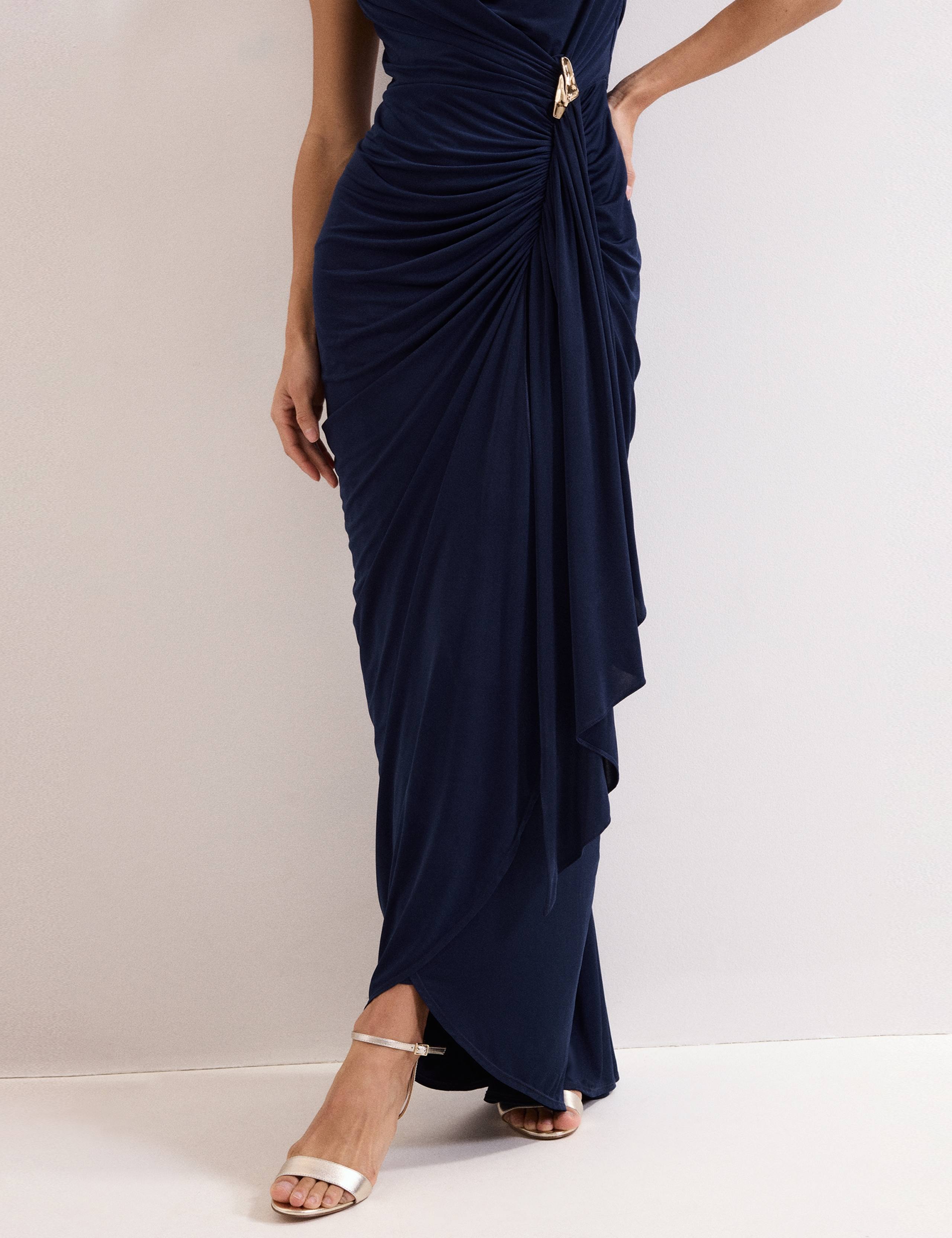 Round Neck Maxi Skater Dress 6 of 8