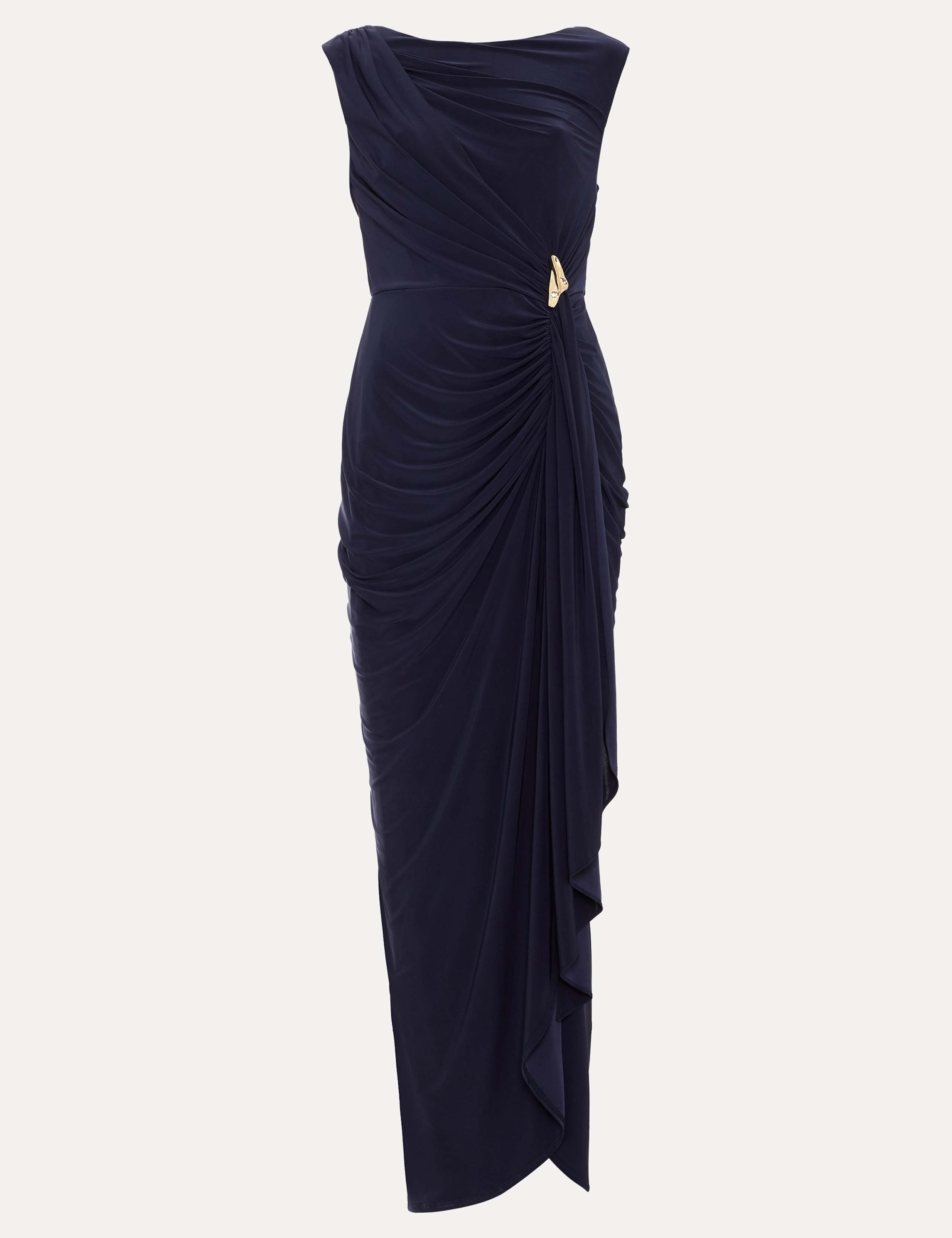 Round Neck Maxi Skater Dress 2 of 8