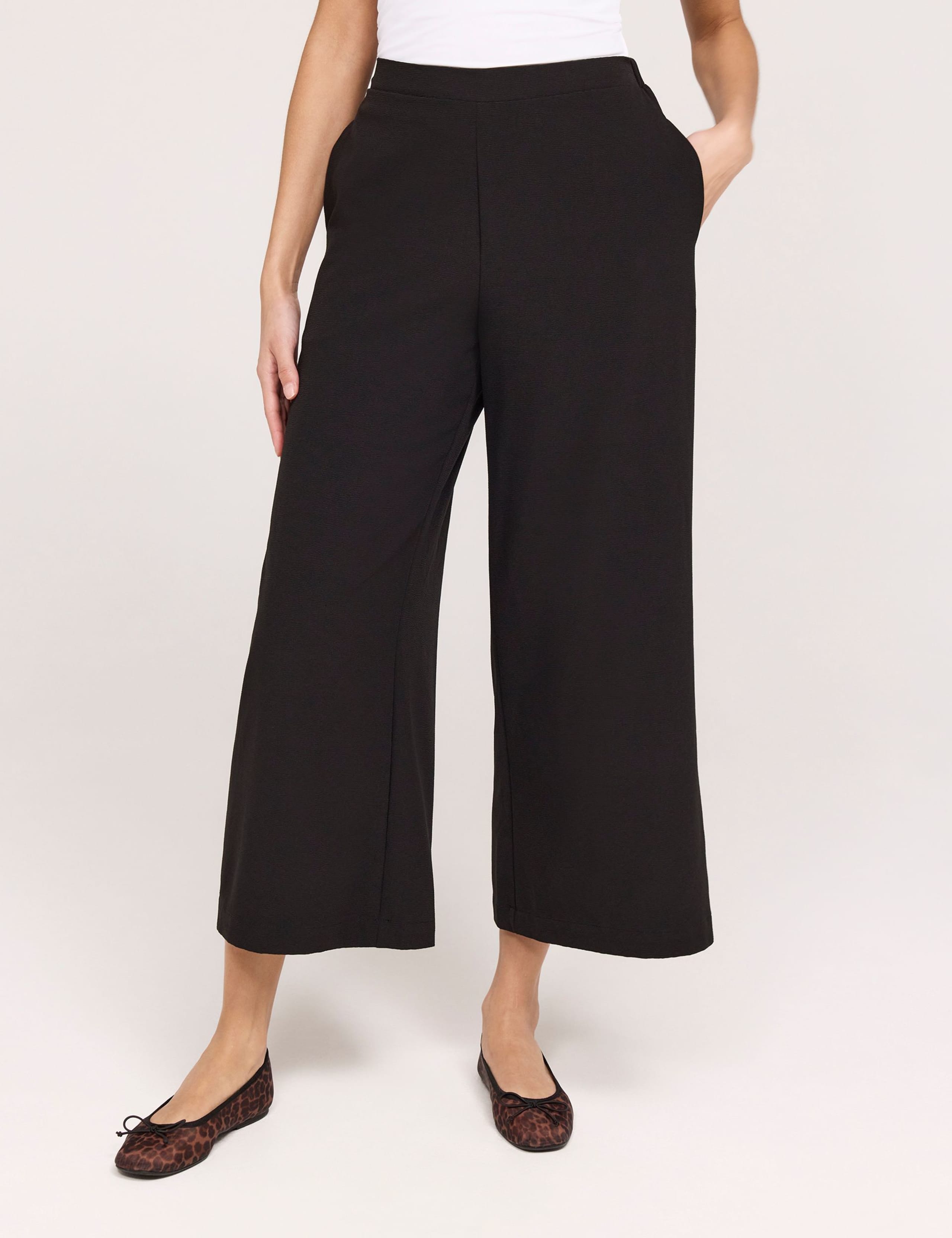 Wide Leg Cropped Trousers 4 of 5