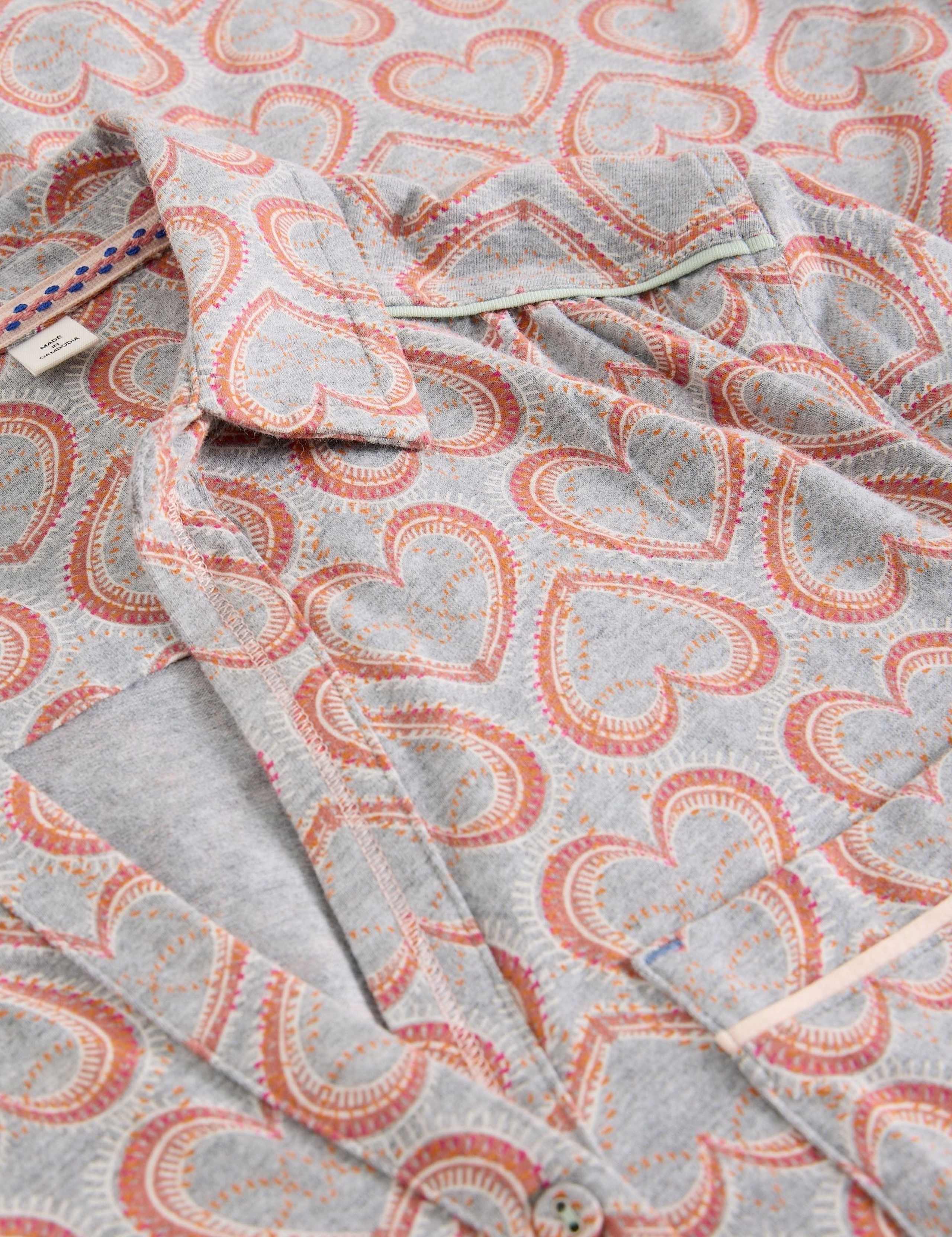 Cotton Rich Jersey Heart Print Nightdress 6 of 6