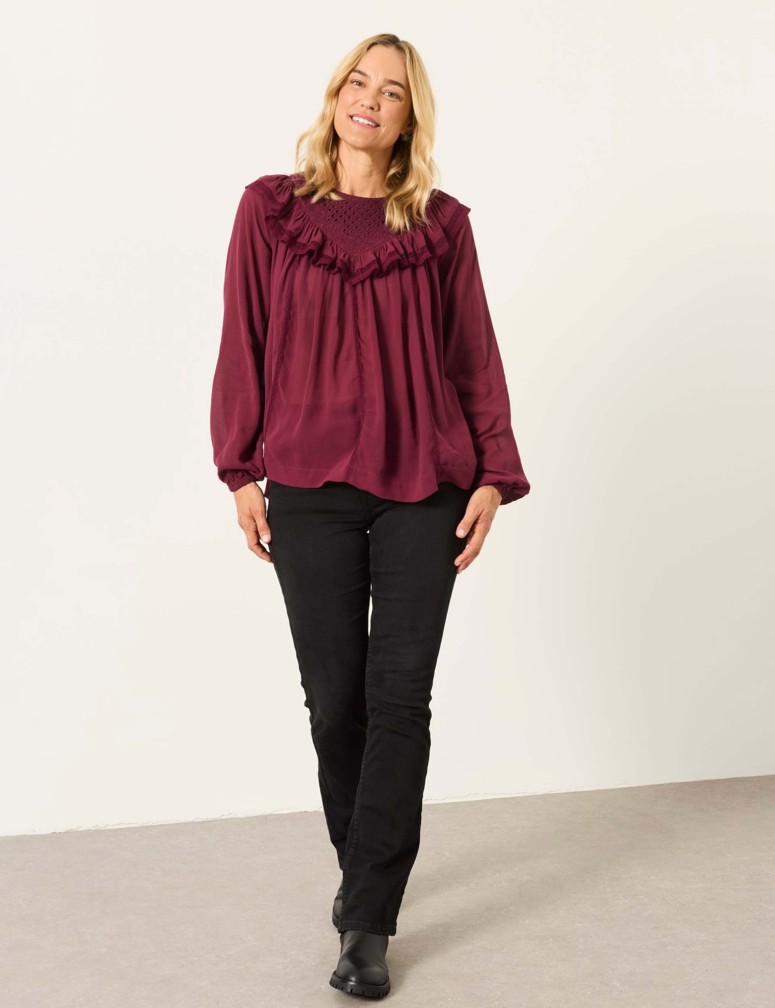 Frill Detail Blouse 4 of 6