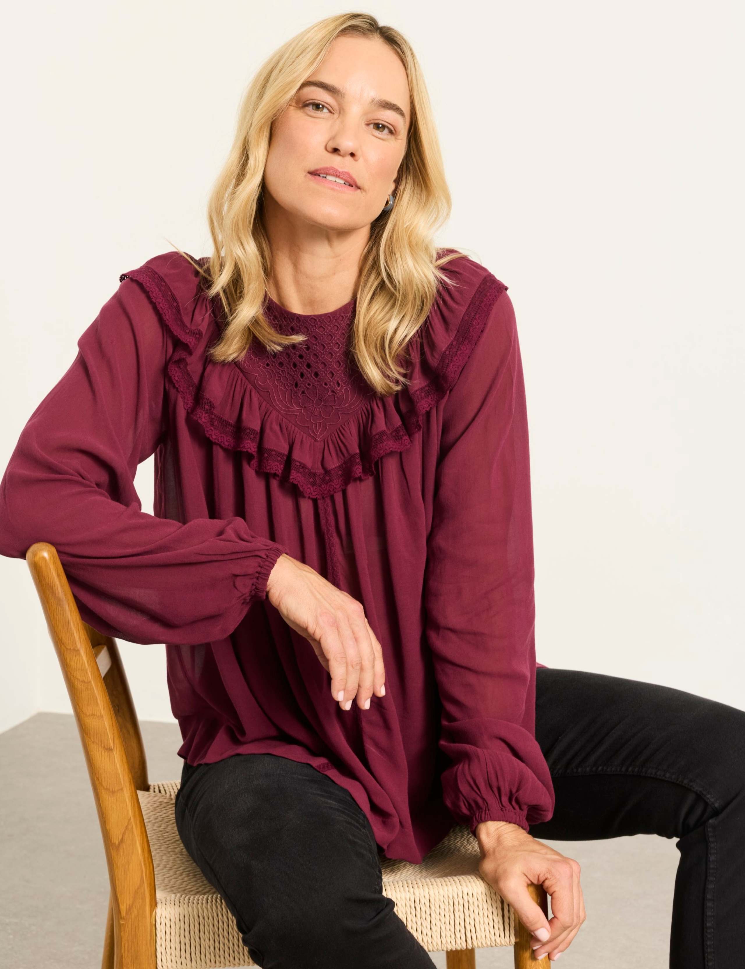 Frill Detail Blouse 5 of 6
